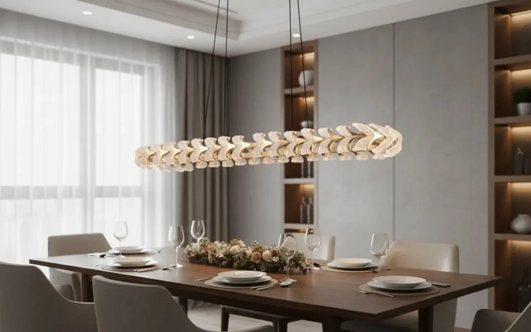 Masa Üstü Kristal Taşlı Avize Lüks Aydınlatma 