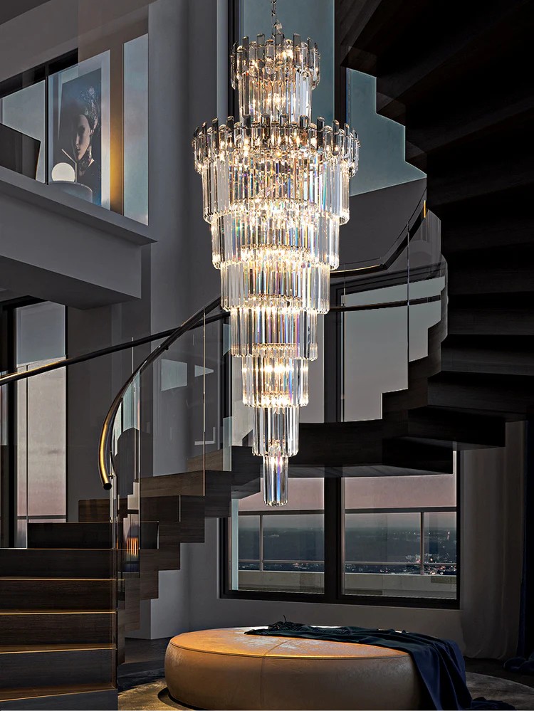 KRİSTAL TAŞLI GALERİ BOŞLUĞU AVİZE 
