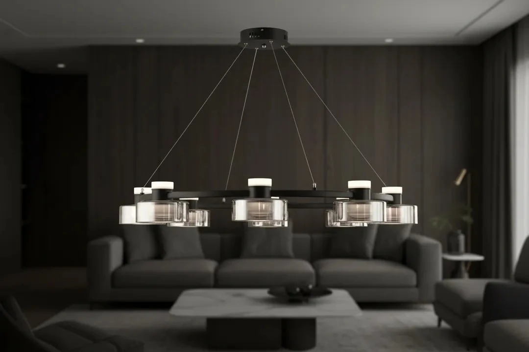 Premium LED Salon Avizesi – Lüks Detaylarla Şık Aydınlatma SK10500