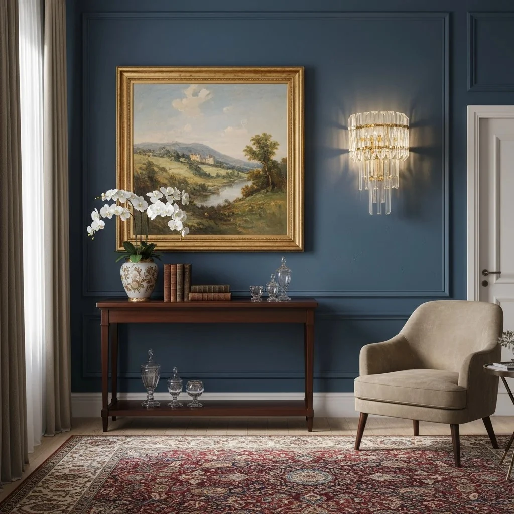 Kristal Taşli Aplik 