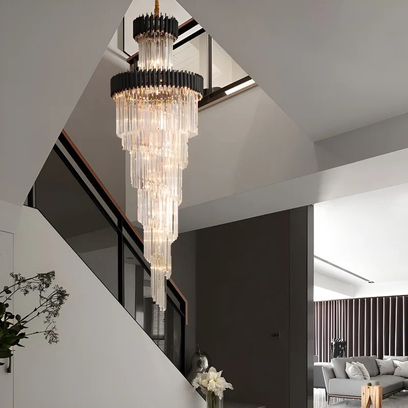 Salon ve Merdiven Kristal Avize Modelleri