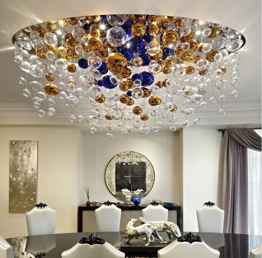 Yemek Masa Üstü Avize Modelleri 