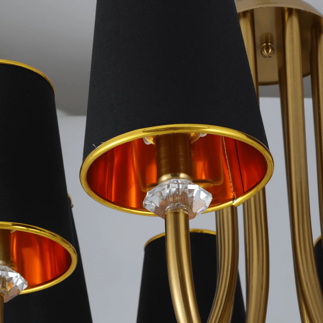 şapkalı  Salon yatak odası için avize 