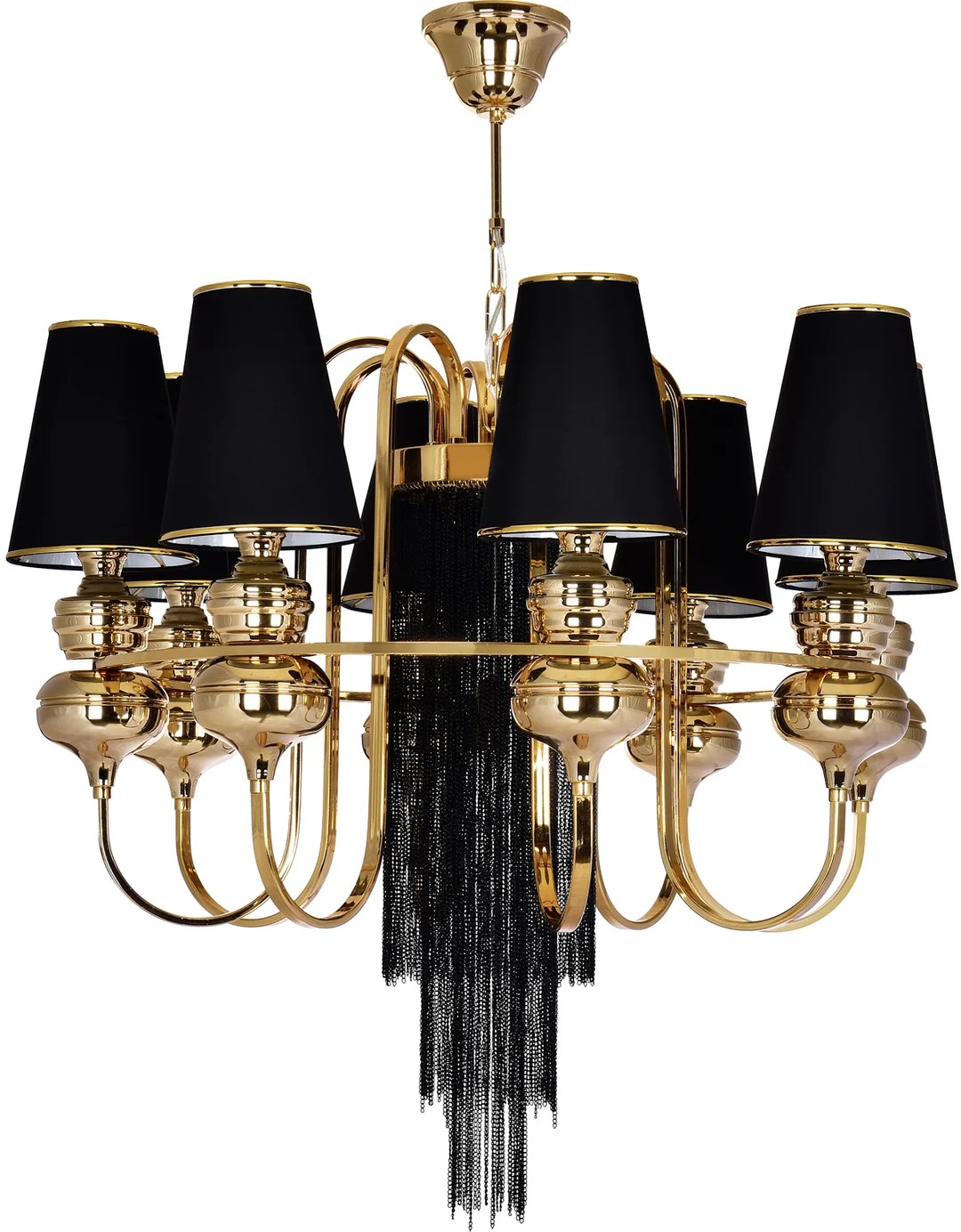 OTURMA ODASI AVİZE GOLD RENKLİ  