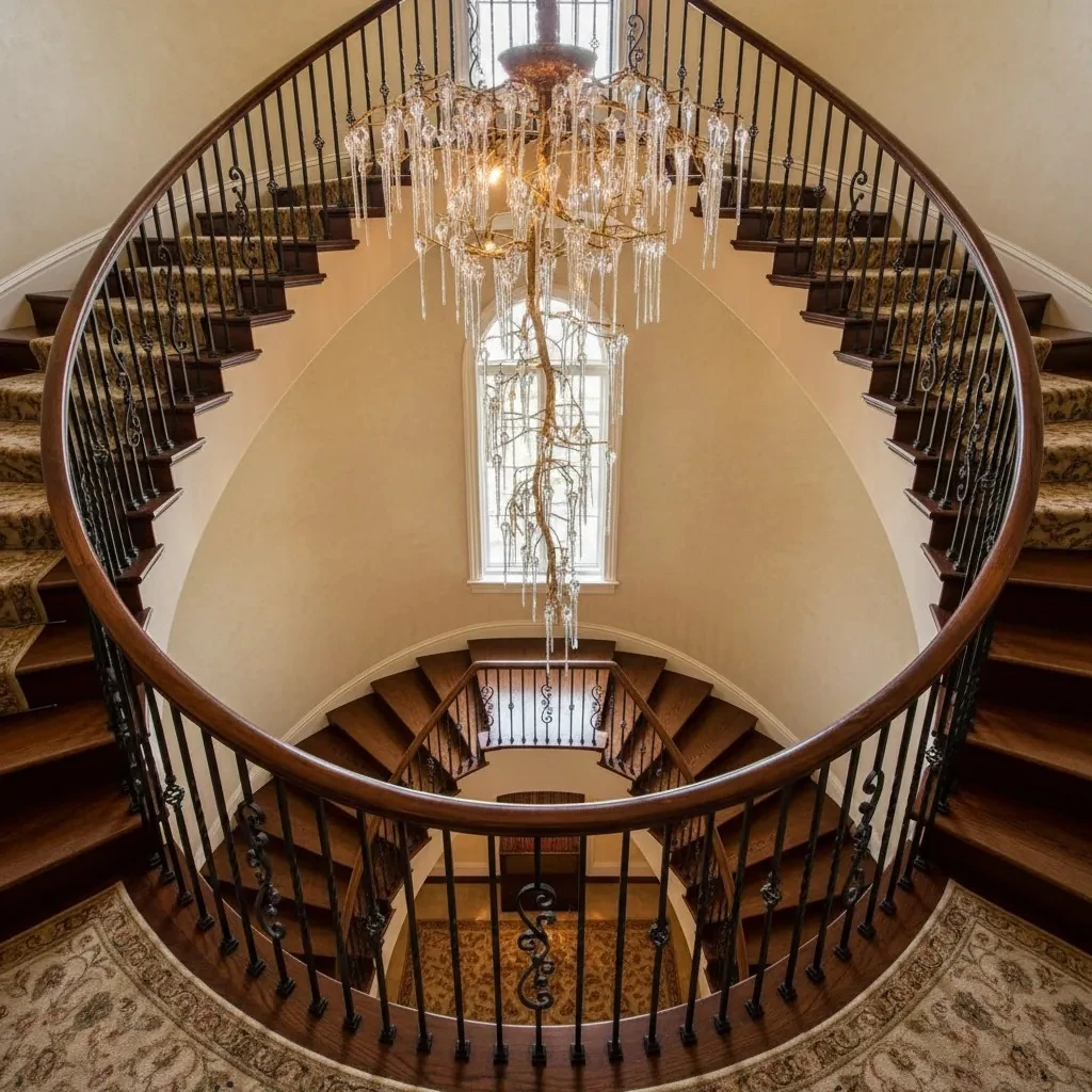 Galeri Boşluğu Avize Lüks Organik Dallı Kristal Damlalı Gold Sarkıt 