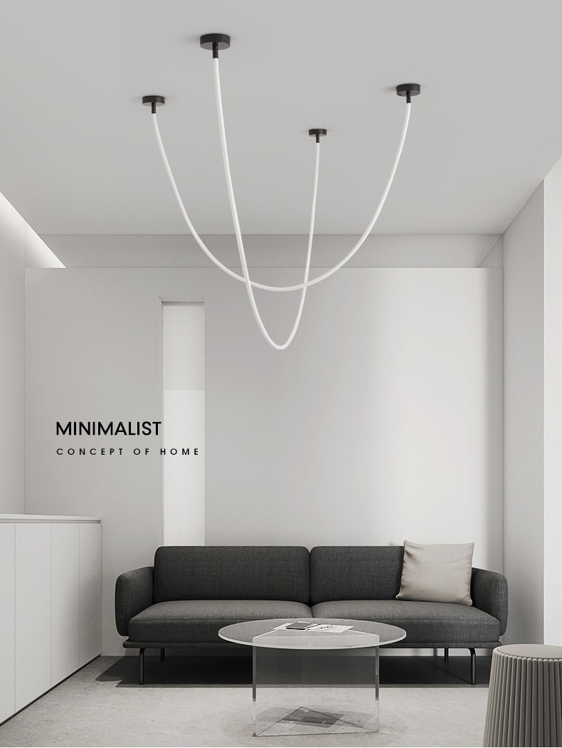 hortum led avize galeri boşluğu aydınlatma