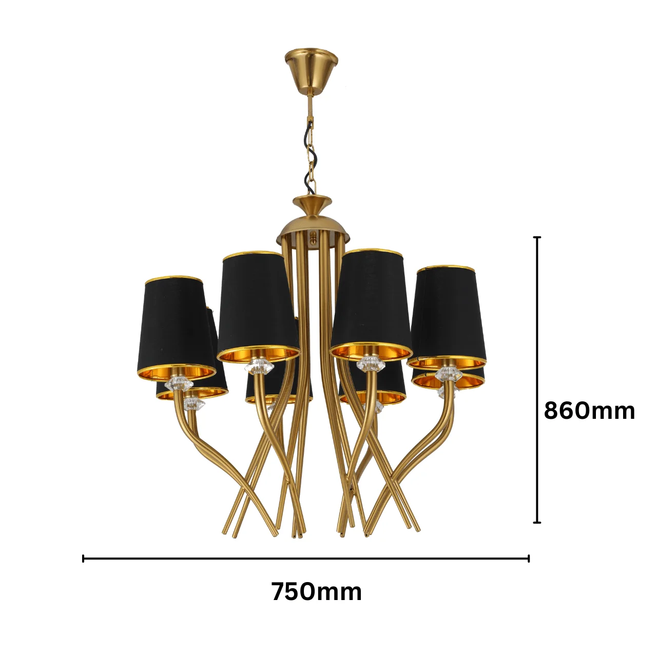 şapkalı  Salon yatak odası için avize 