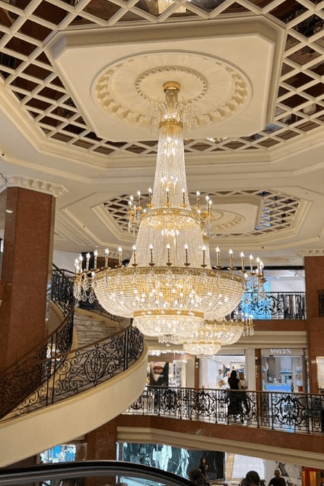 otel lobi avizeleri