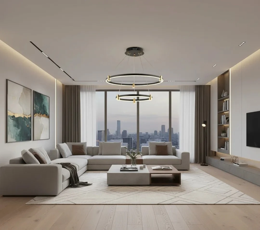 Modern Salon LED Avize Modelleri – Lükste Yeni Trend SK8988