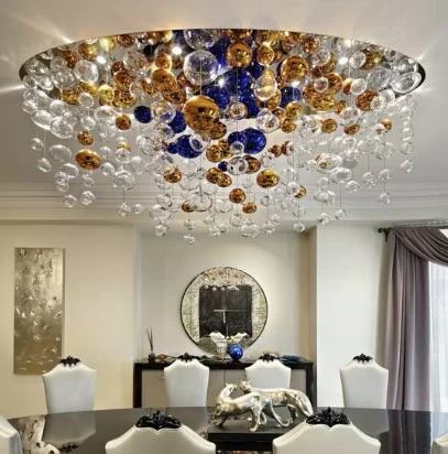 Yemek Masa Üstü Avize Modelleri 