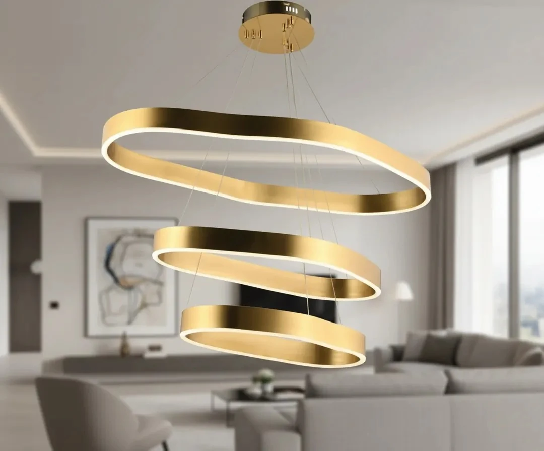 Salon İçin LED Lüks Avize Modelleri – Yeni Trend Aydınlatmalar SK1899