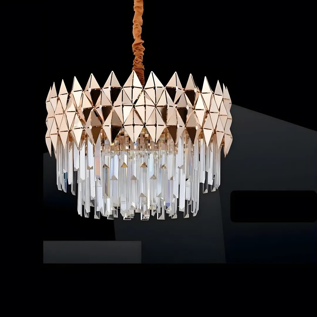 Lüks Kristal Avize 55 cm