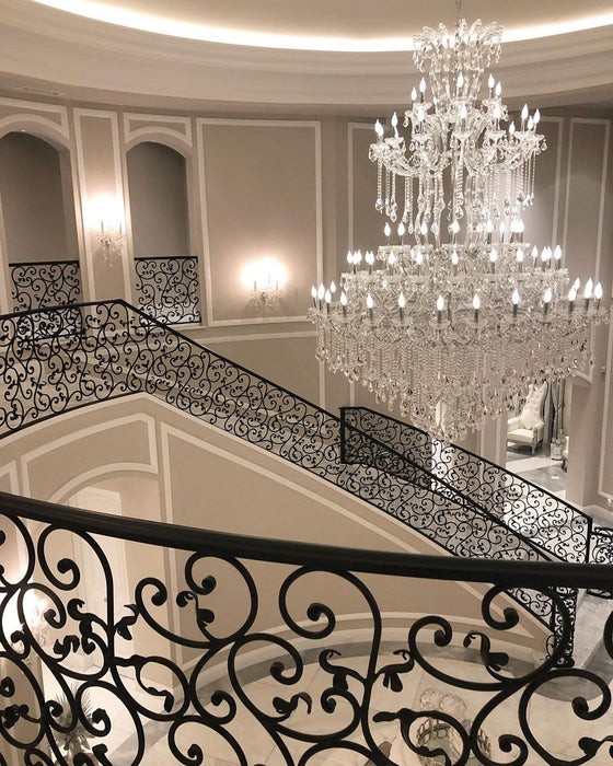 villa salon avize modelleri