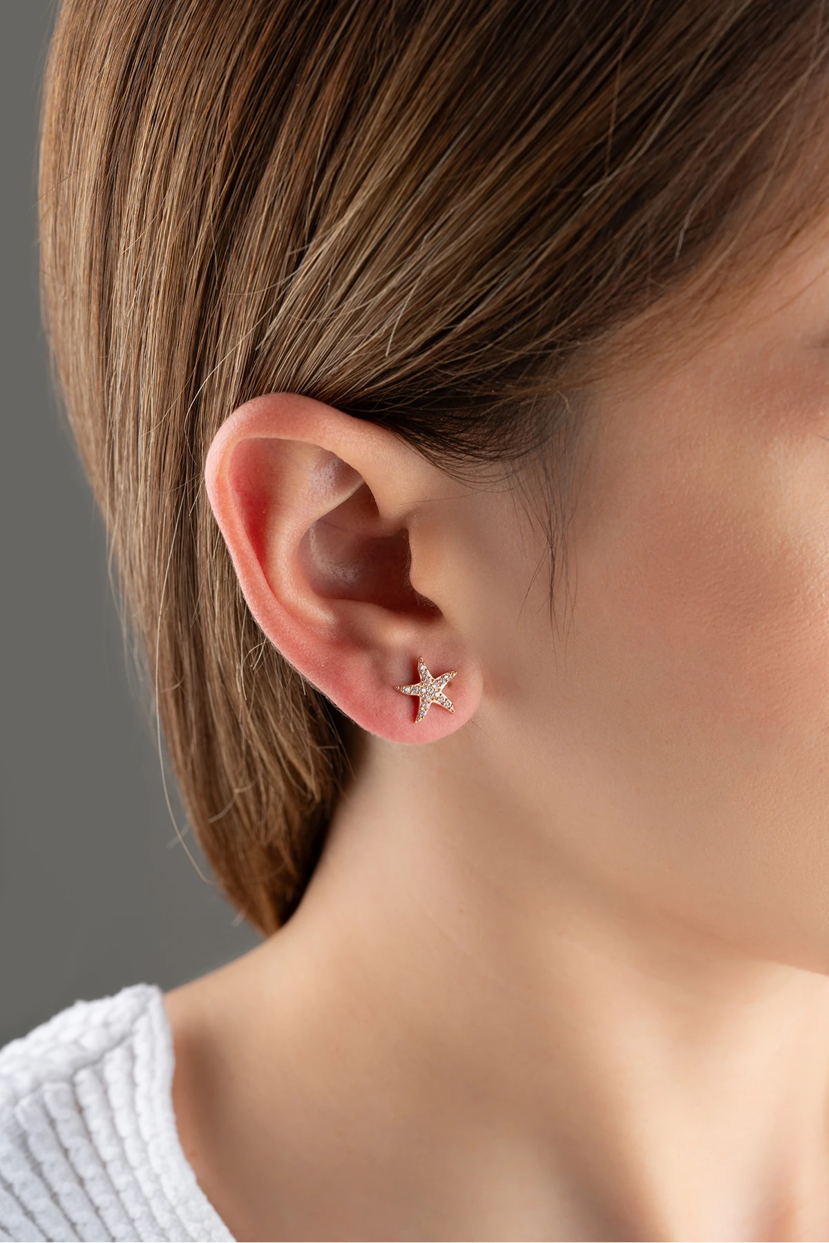 Deniz Yıldızı Küpe