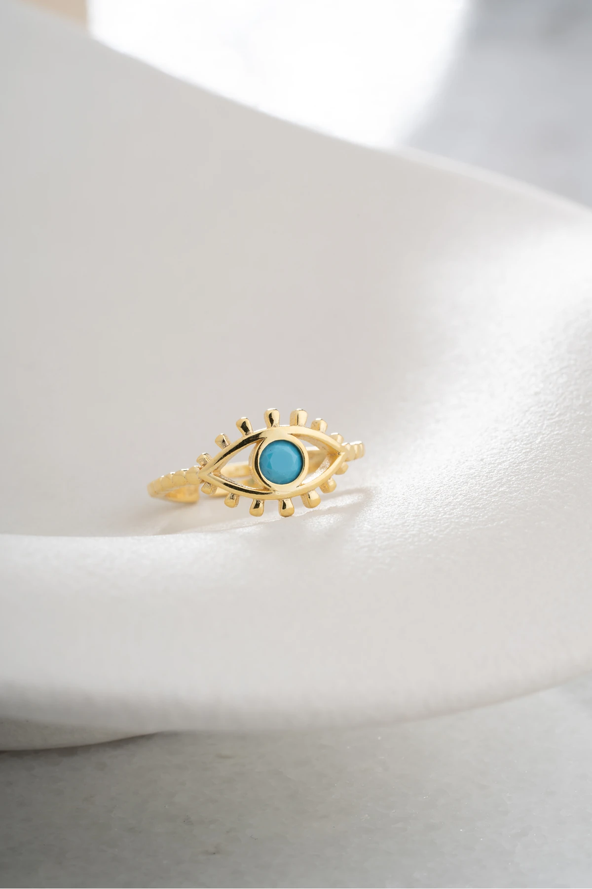 Göz Figürlü Gümüş Yüzük