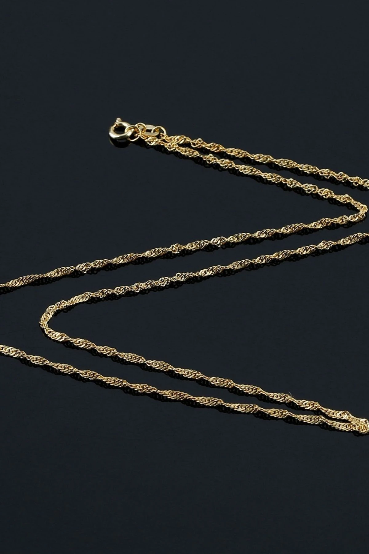 Singapur Gümüş Kolye