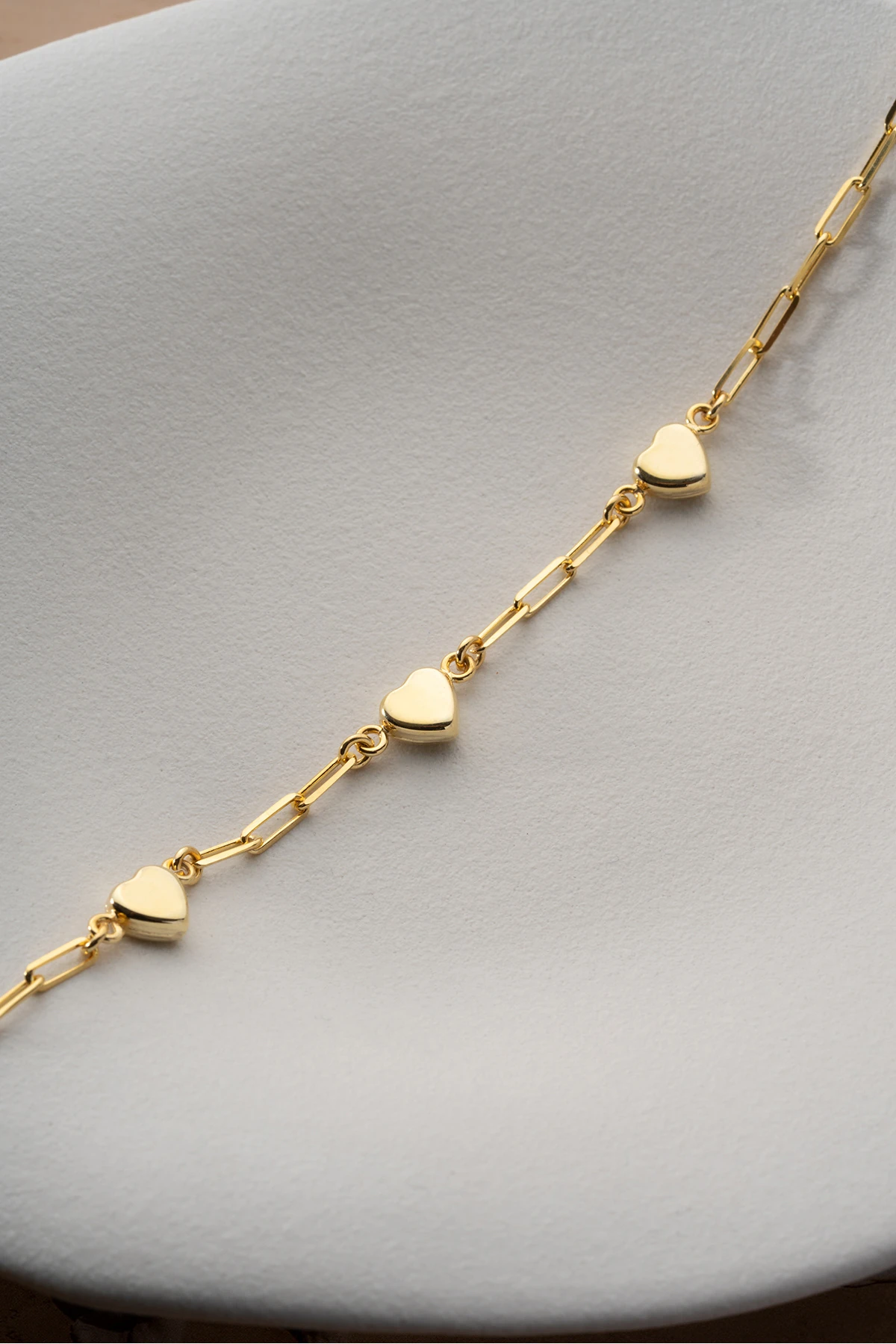 Kalpli Zincir Gümüş Bileklik