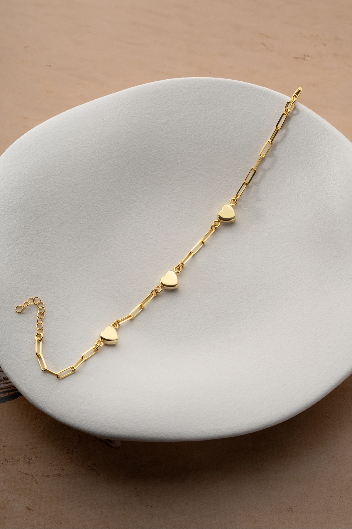 Kalpli Zincir Gümüş Bileklik