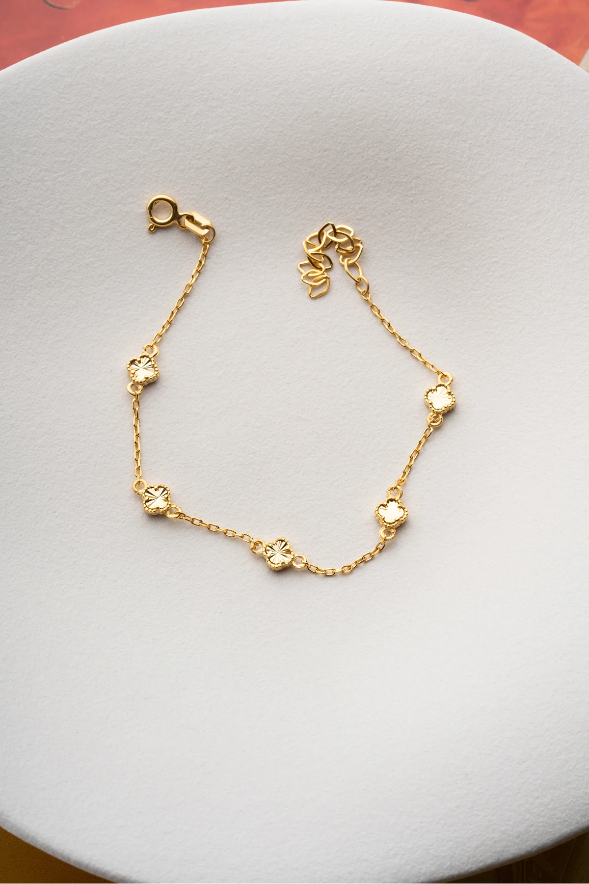 Yonca Gümüş Bileklik