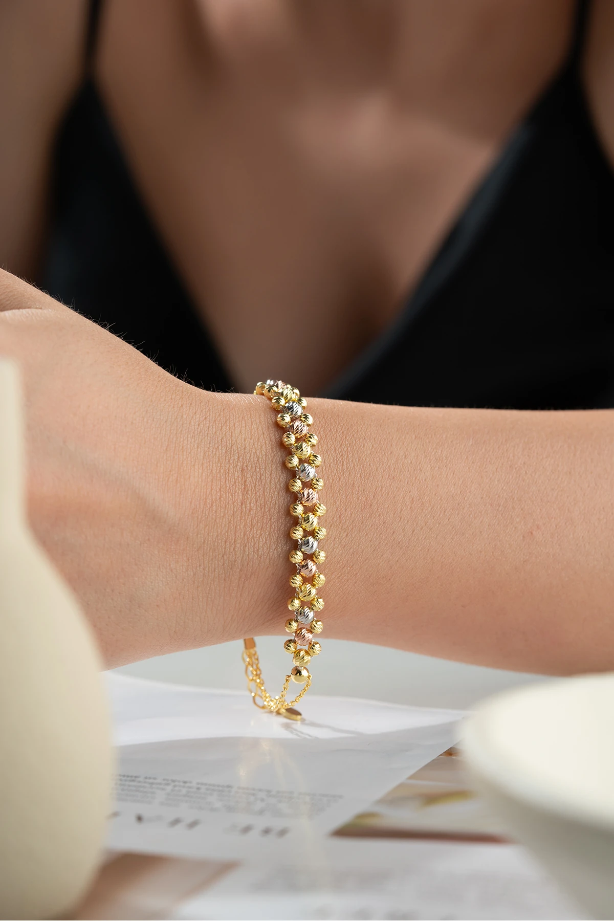 Dorika Toplu Zincir Bileklik