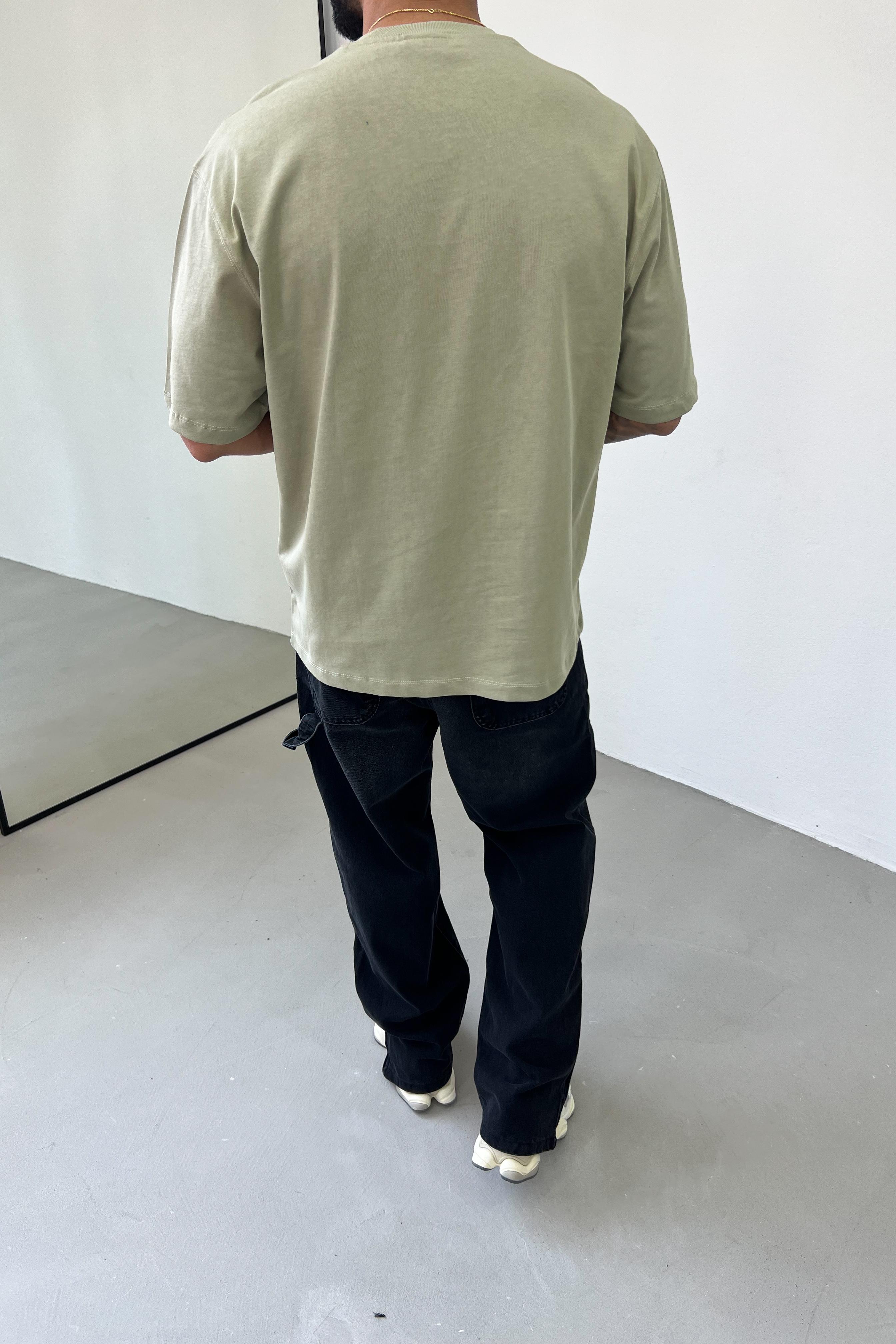 Oversize Basic Kalın Tshirt 1010