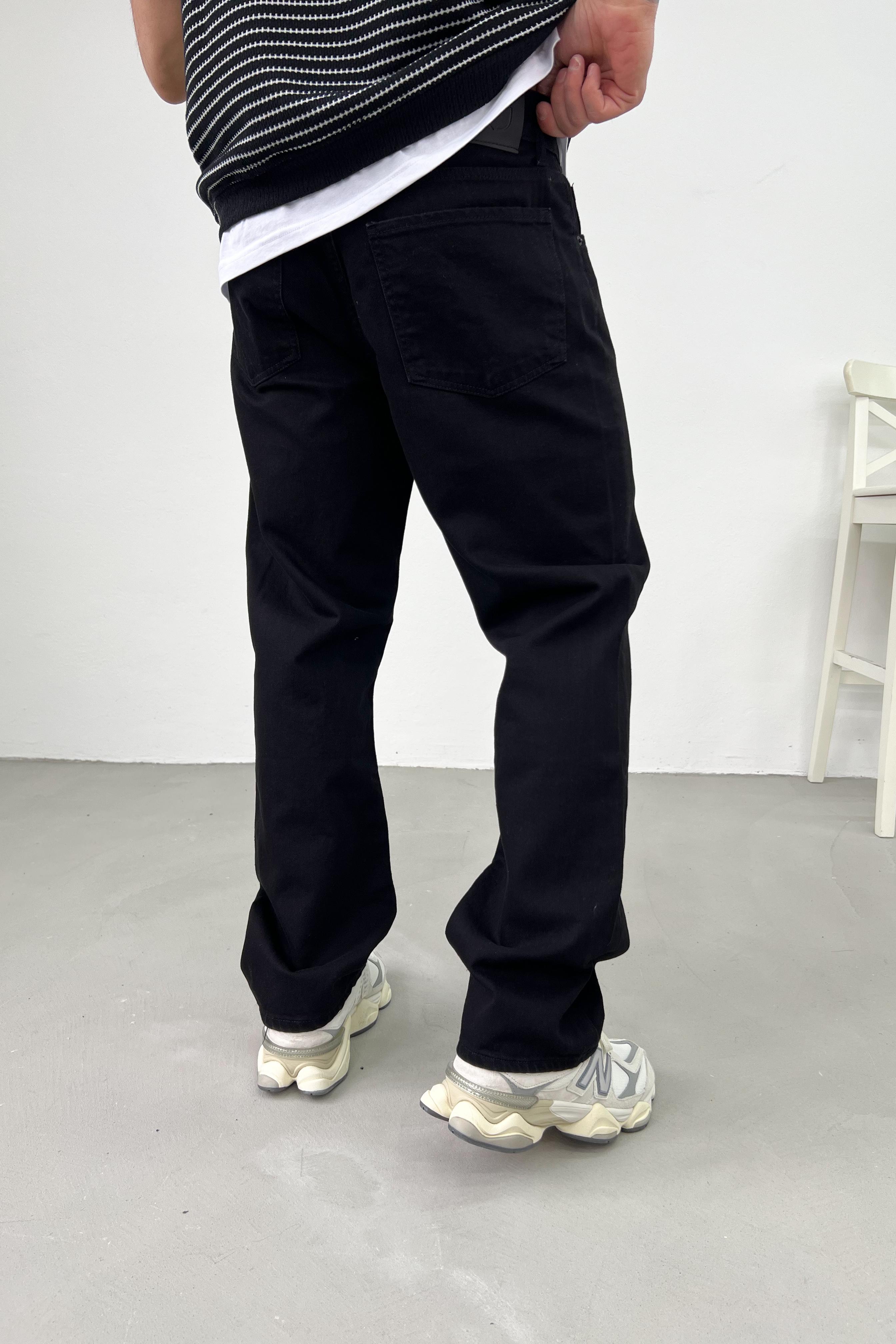 Siyah Baggy Pantolon 