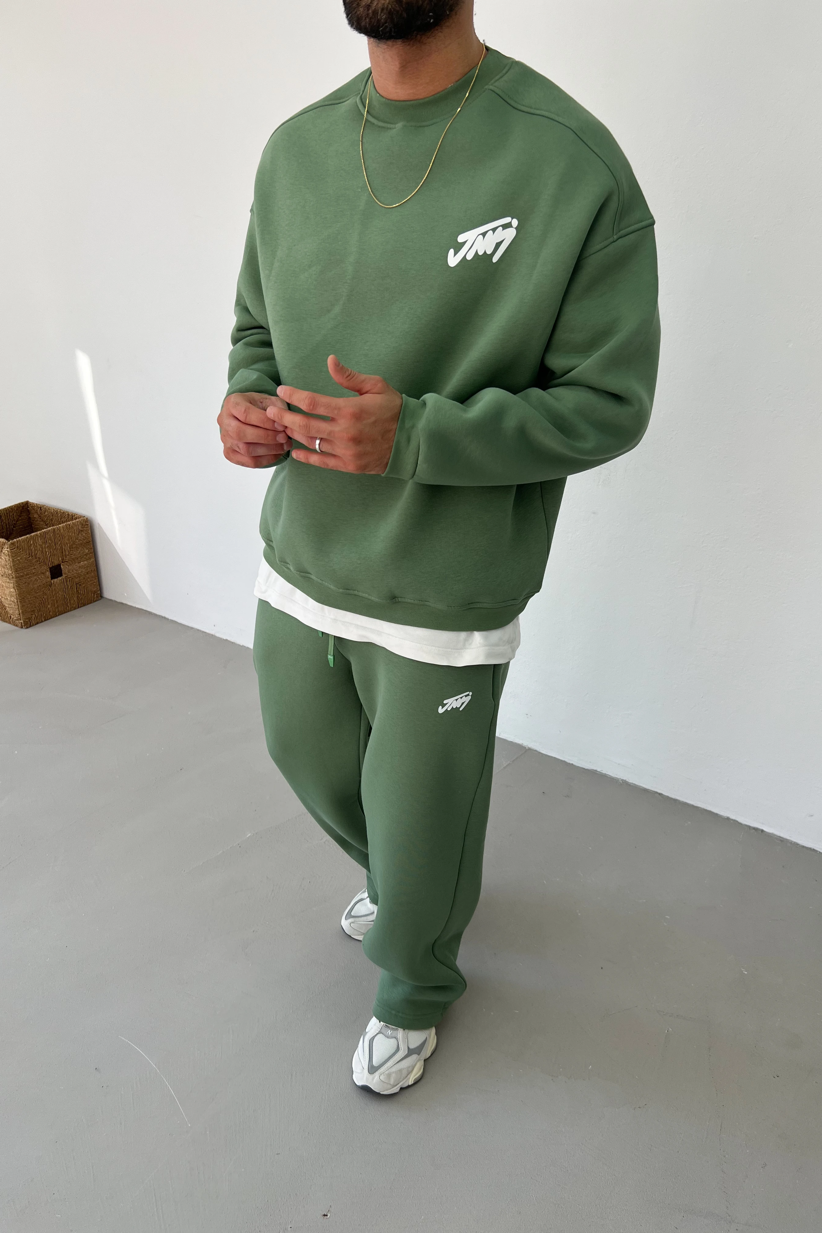 Jcy Baskılı Basic Oversize Sweatshirt 26K100