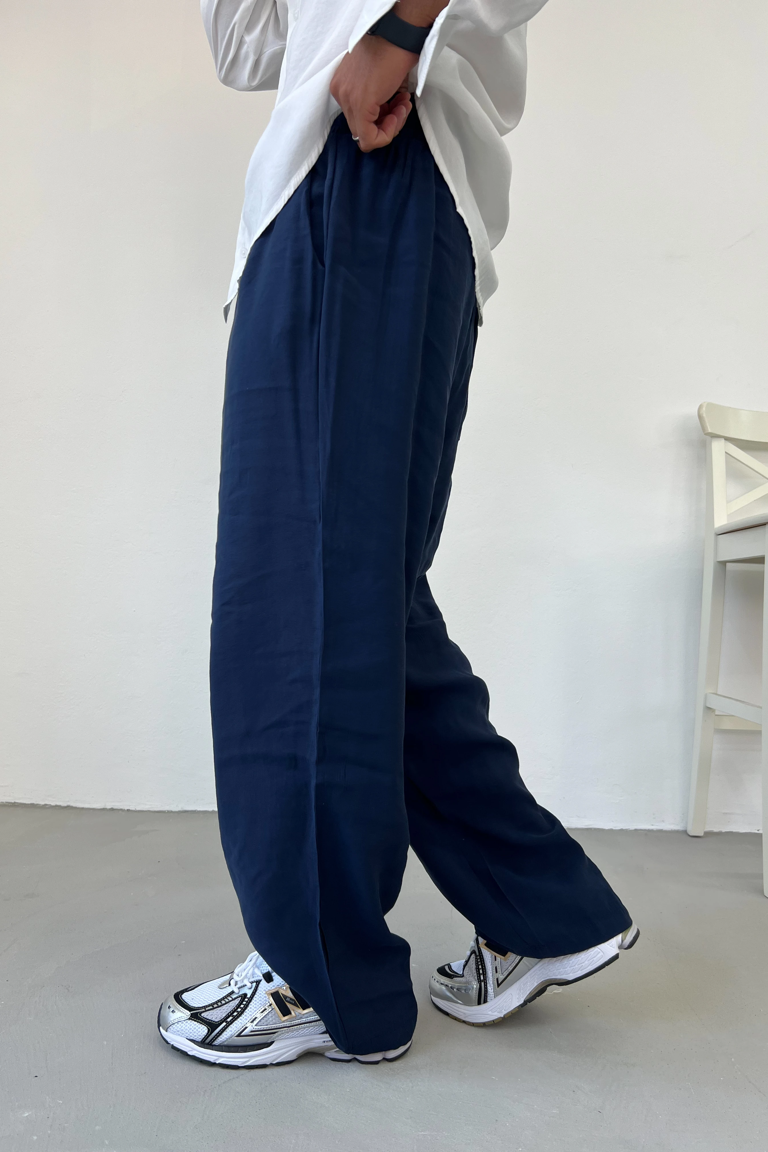 Tensel Kumaş Baggy Pantolon 80-18