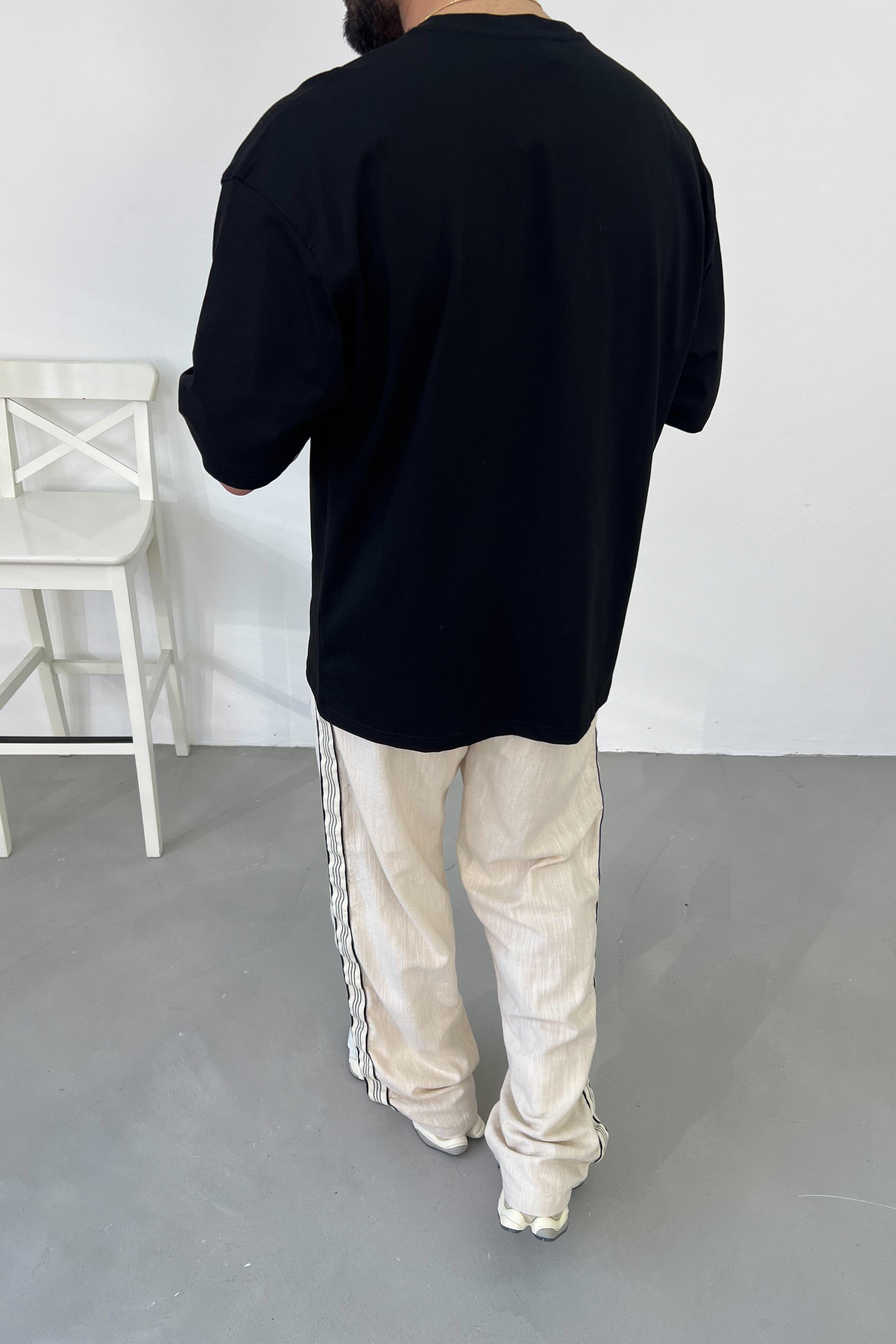 Oversize Basic Kalın Tshirt 2512