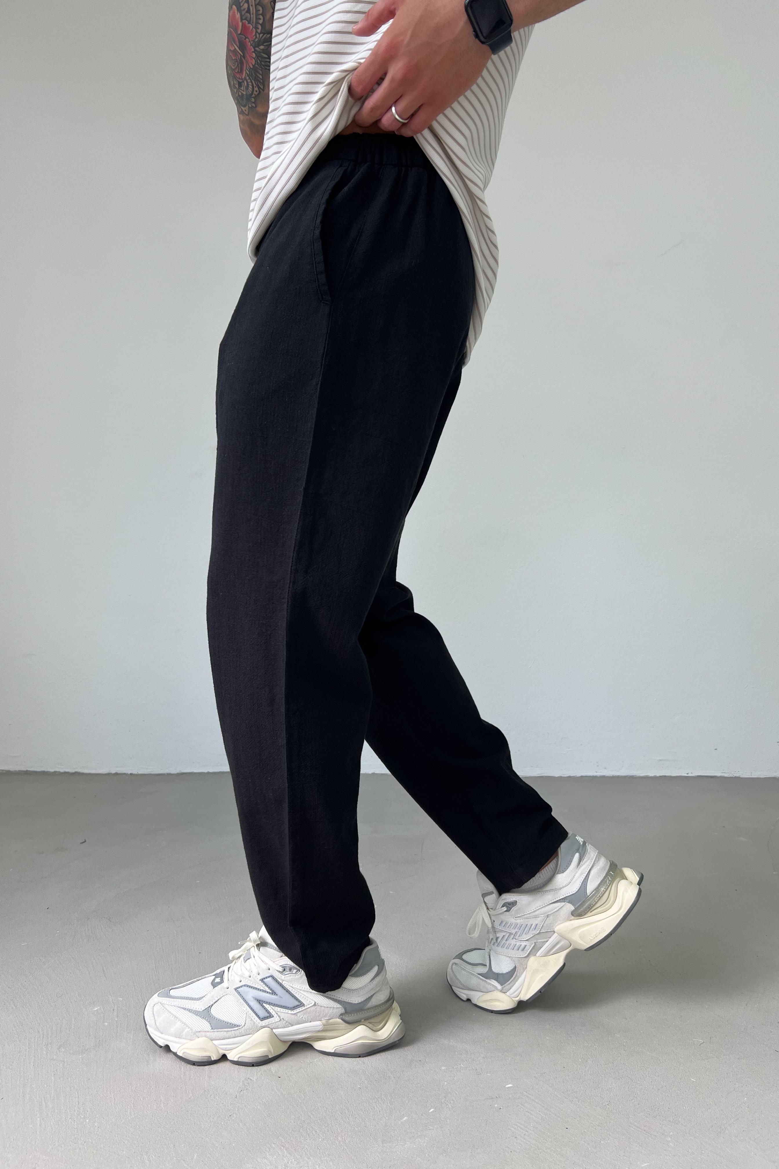 Basic Keten Pantolon 1085