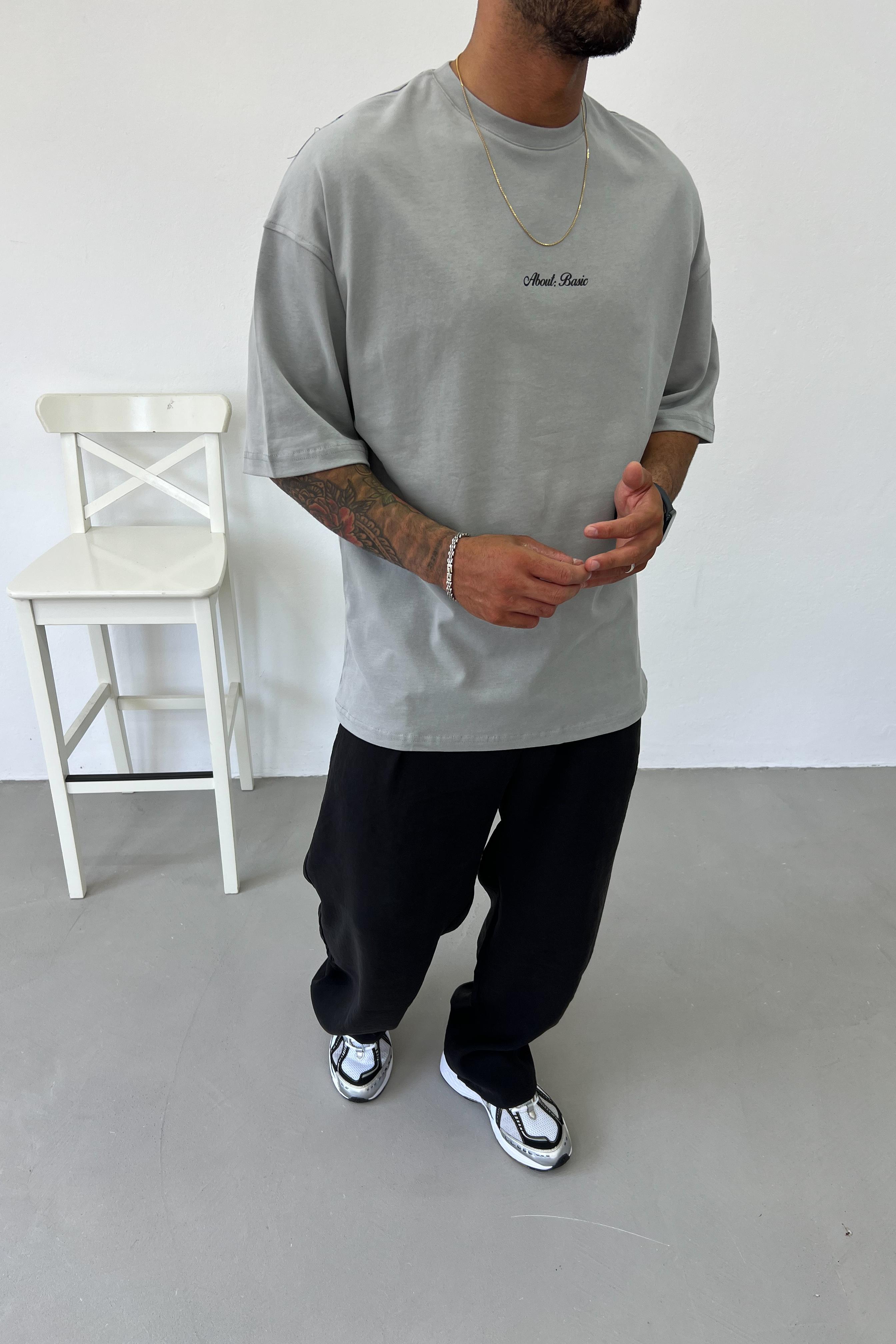 About Basic Baskılı Oversize Tshirt E70-160