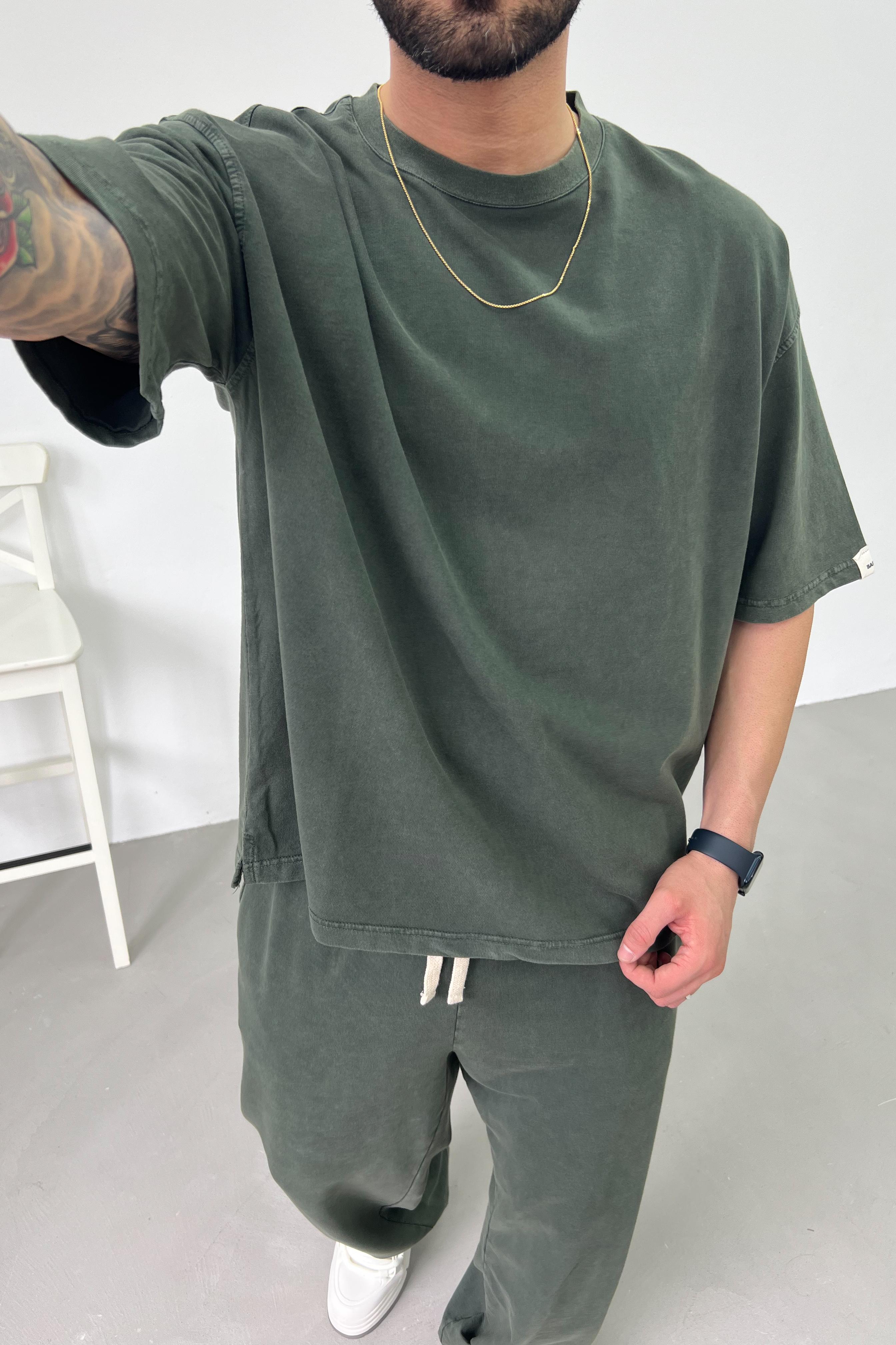 Yıkamalı Oversize Basic Takım 30-05