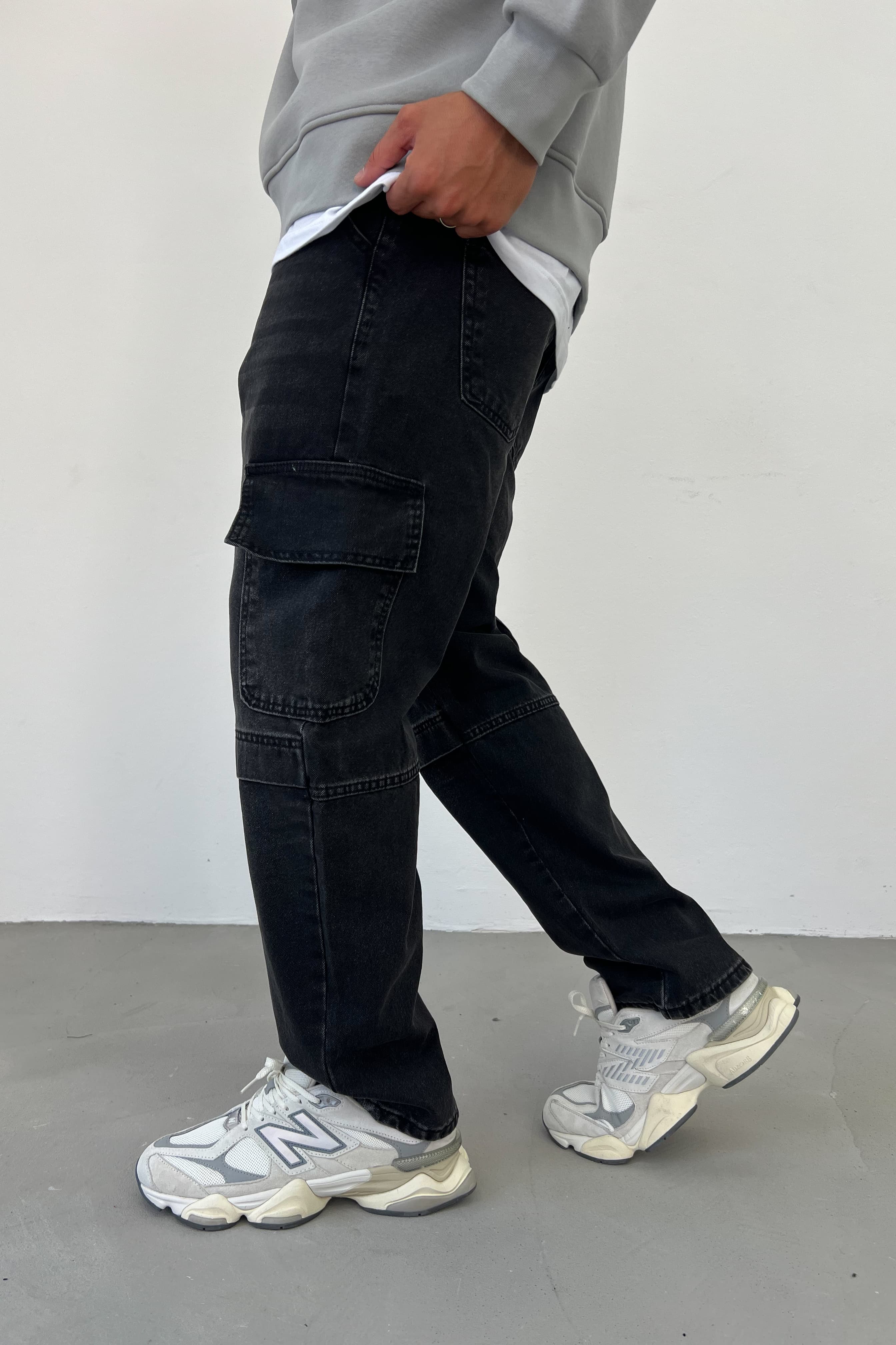 Kargo Baggy Pantolon 2840 - Antrasit