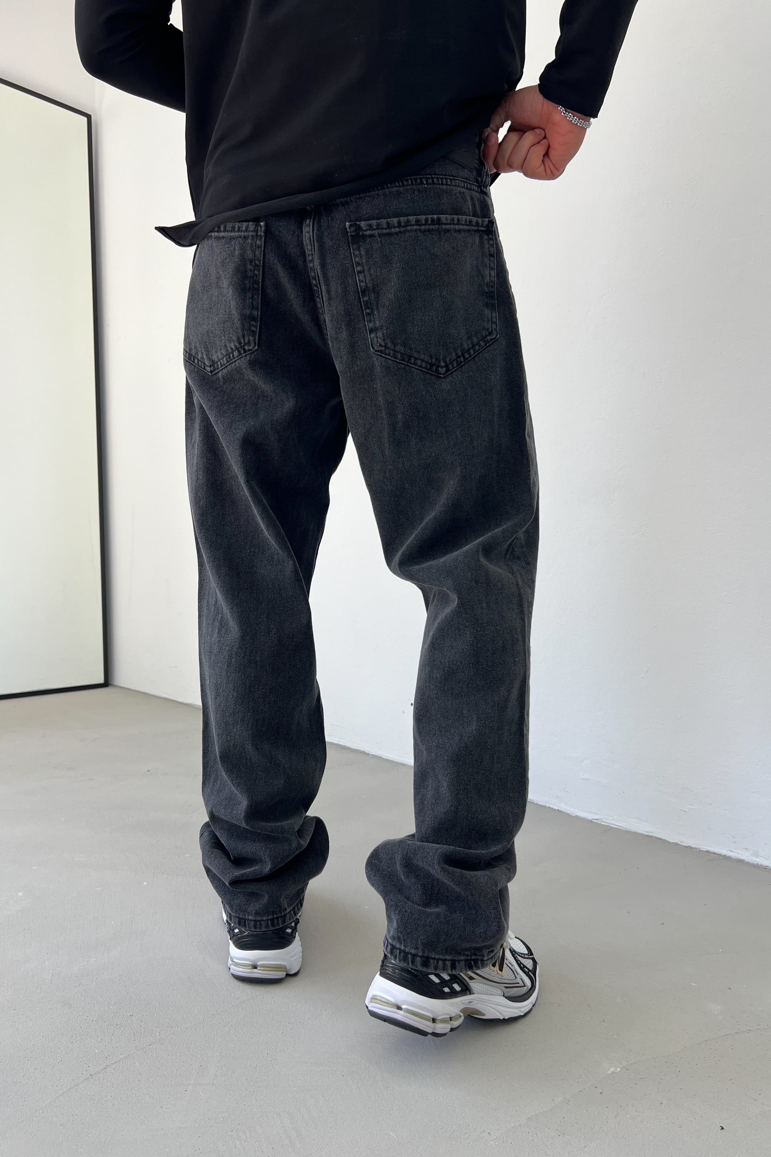 Füme Baggy Pantolon 16835-3