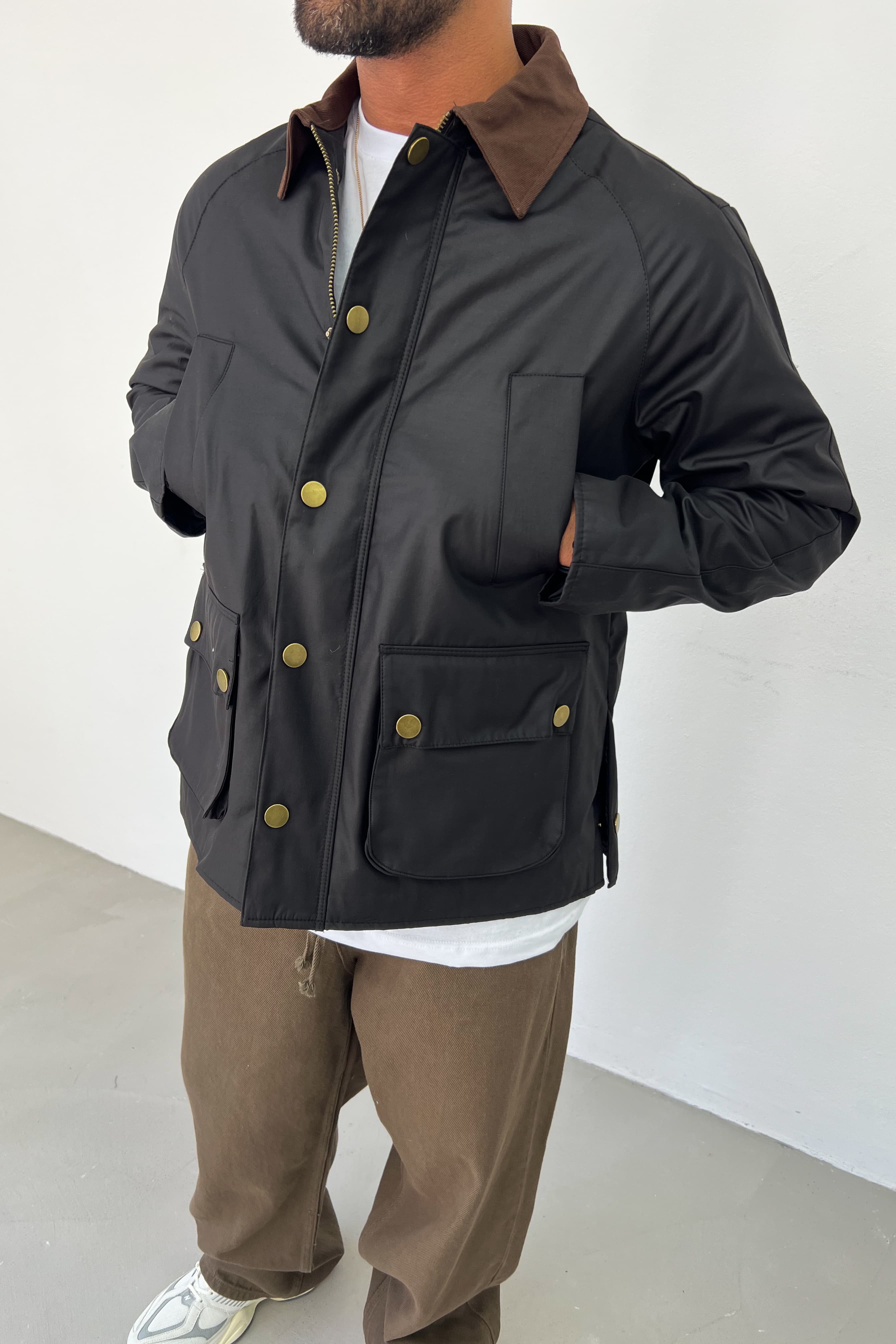 Barbour Mont 2341 - Siyah