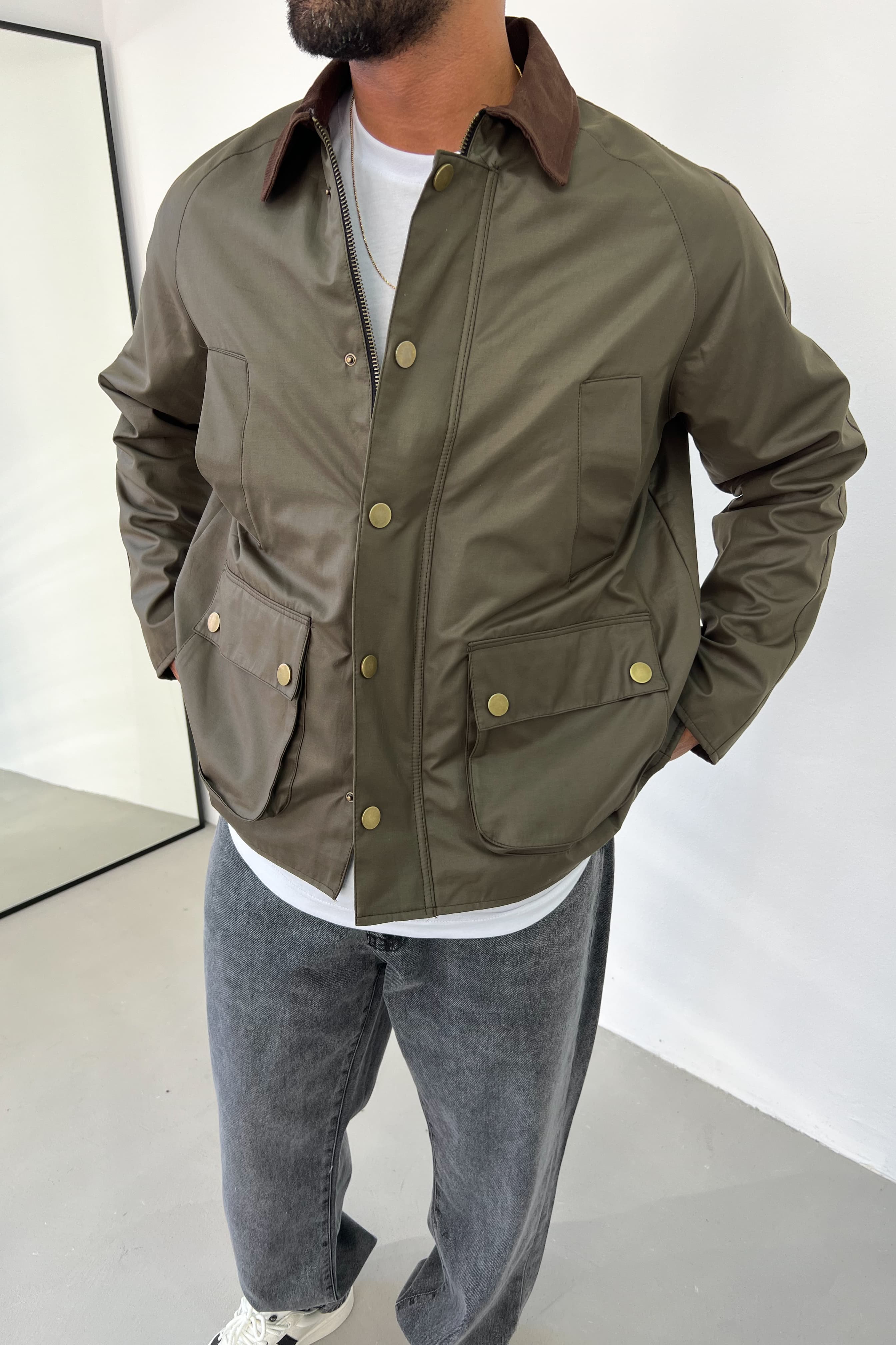 Barbour Mont 2341 - Haki