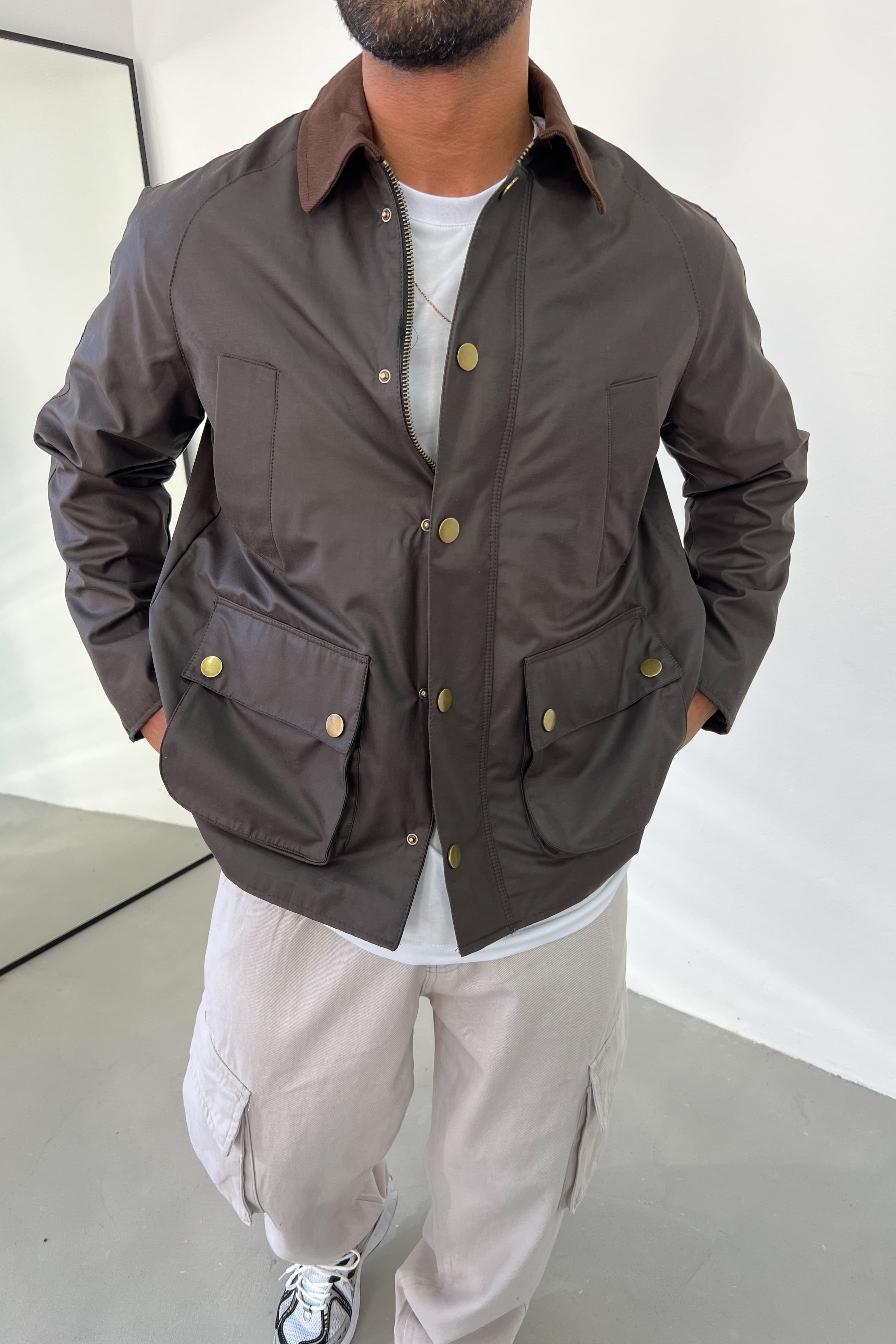 Barbour Mont 2341 - Kahve