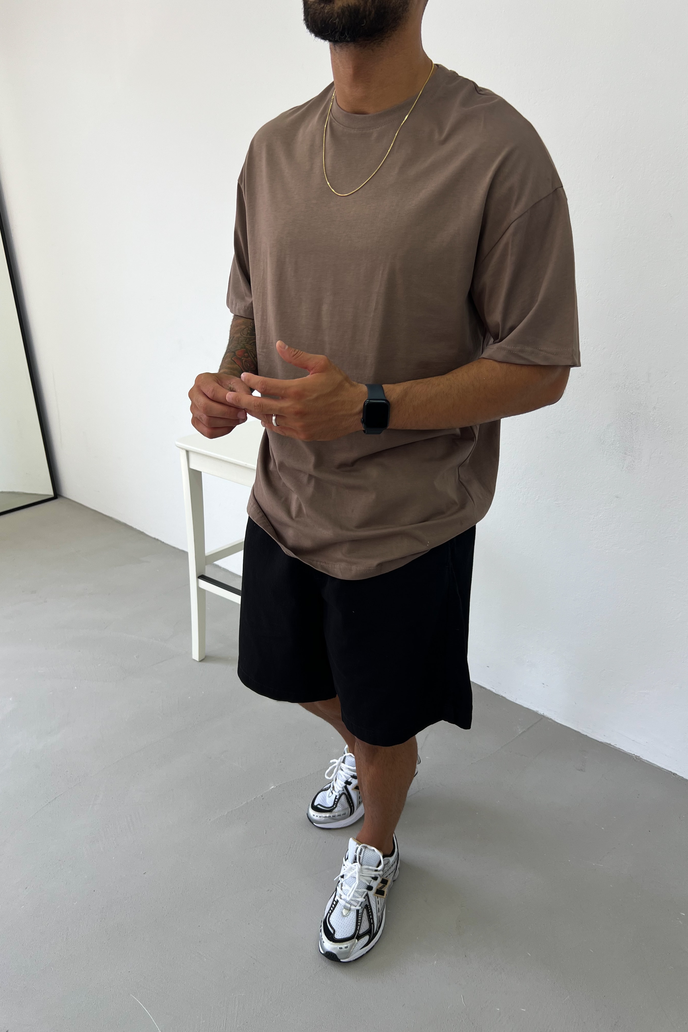 İnce Basic Oversize Tshirt 0426