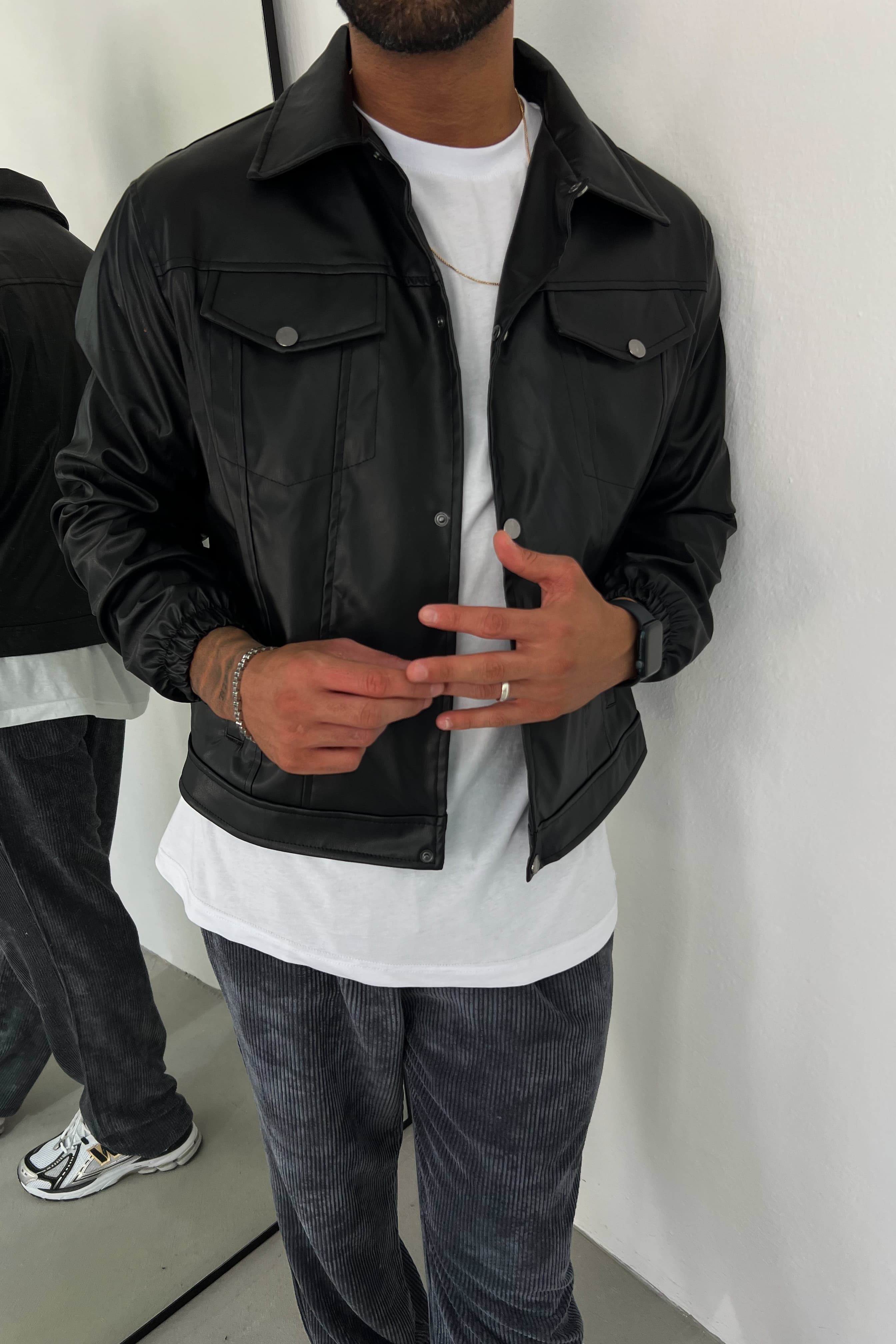 Levis Deri Bomber Ceket 5021