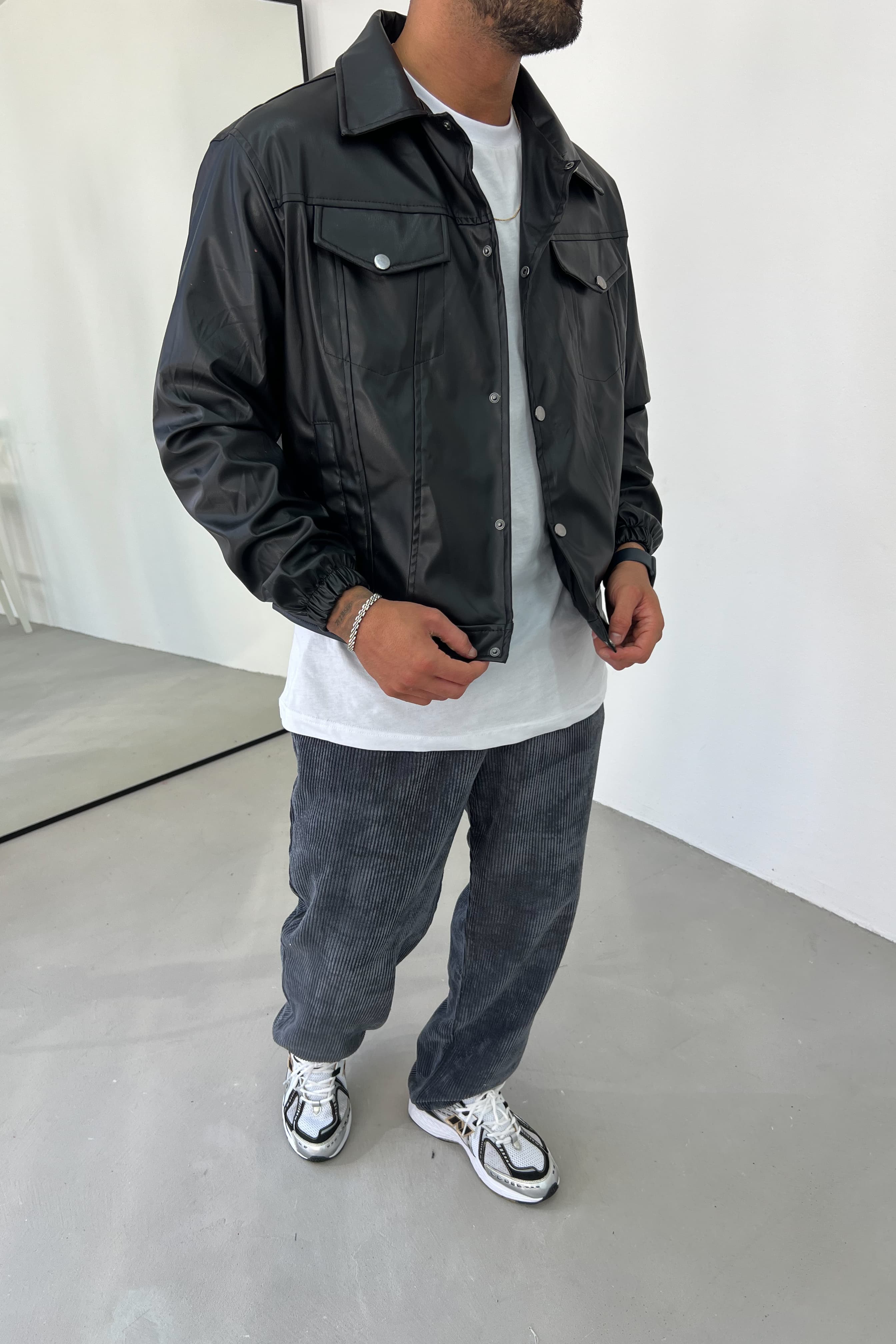Levis Deri Bomber Ceket 5021