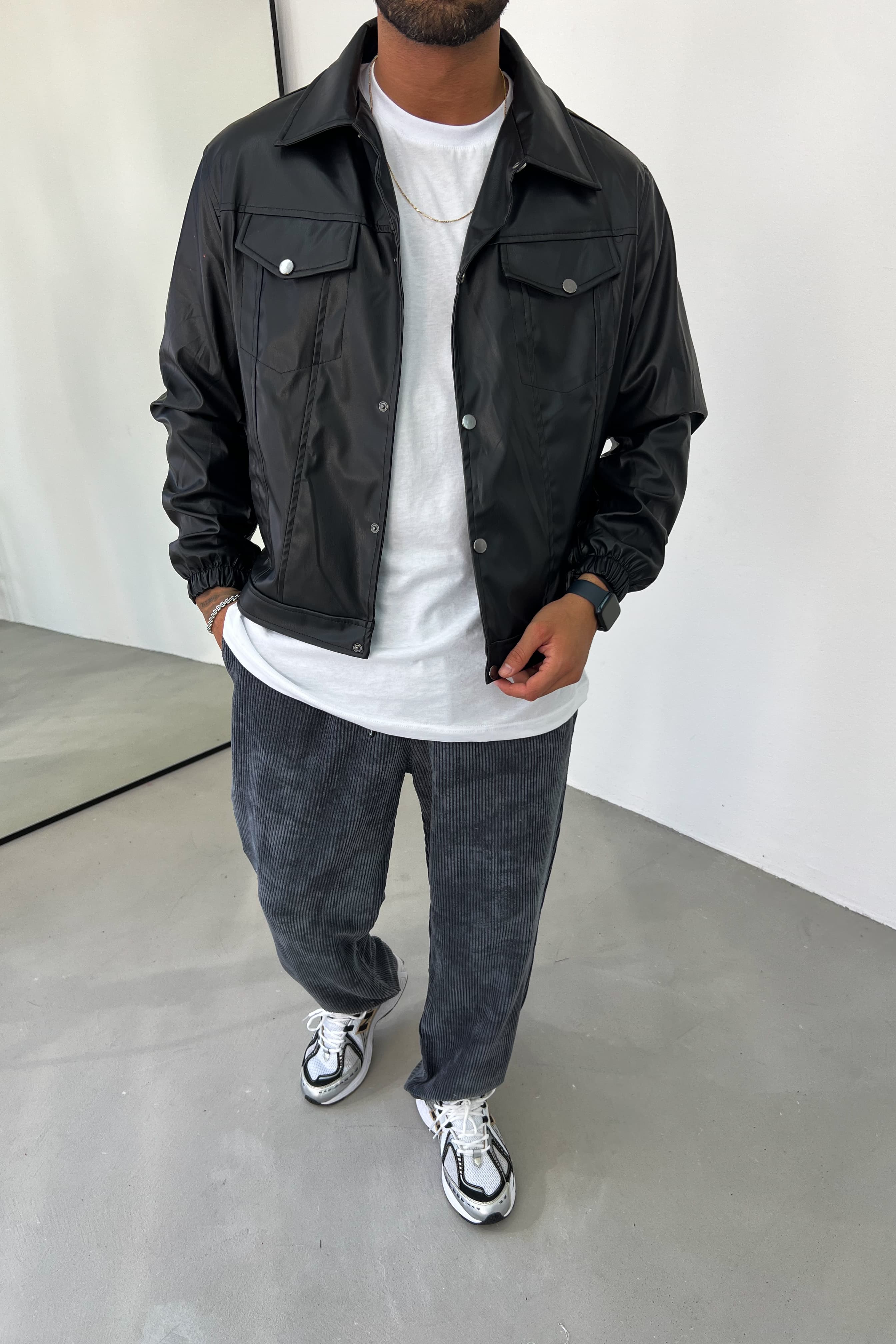 Levis Deri Bomber Ceket 5021