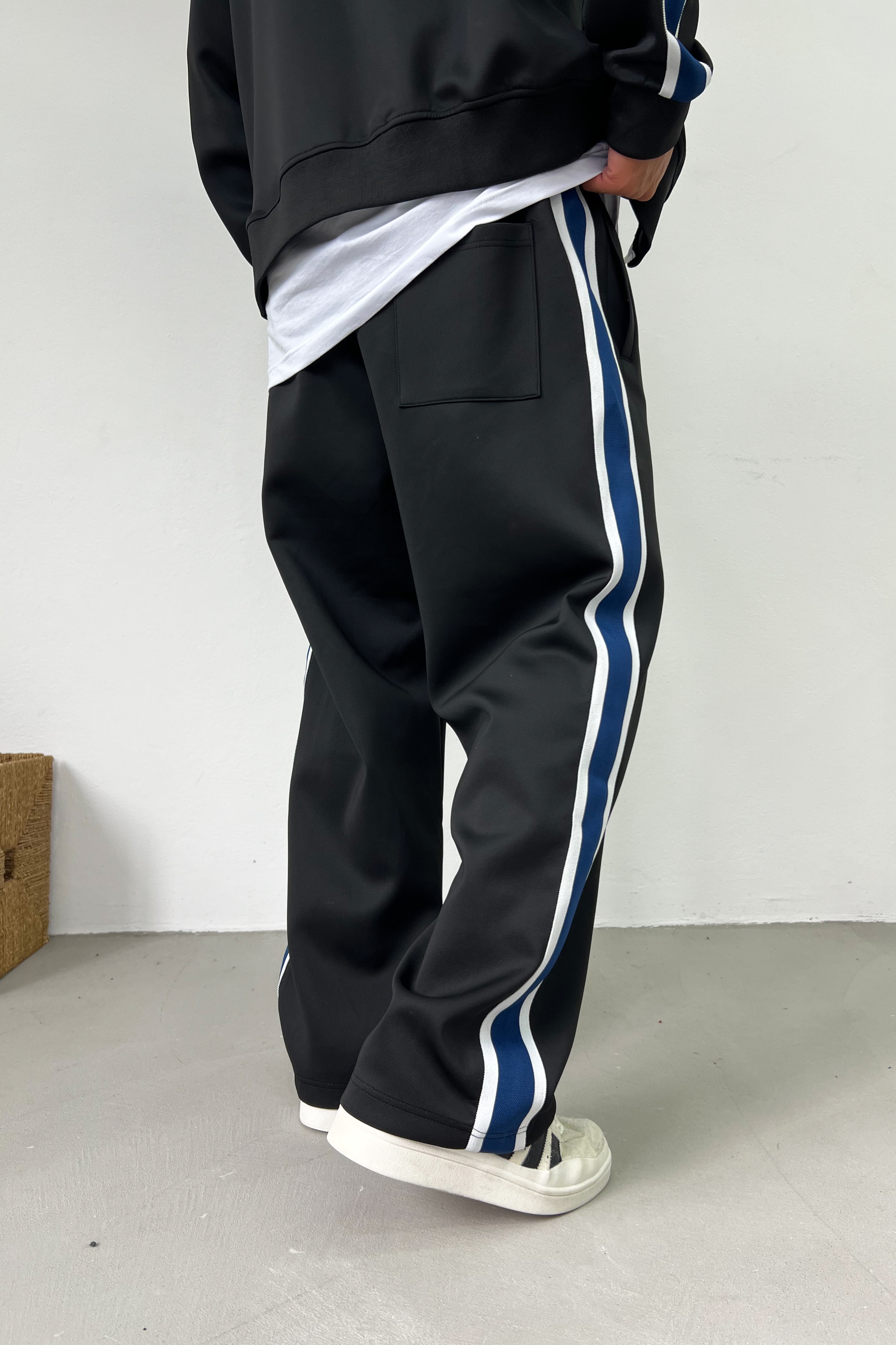 WildChild Club Baskılı Scuba Kumaş Oversize Eşofman Takım B90-02