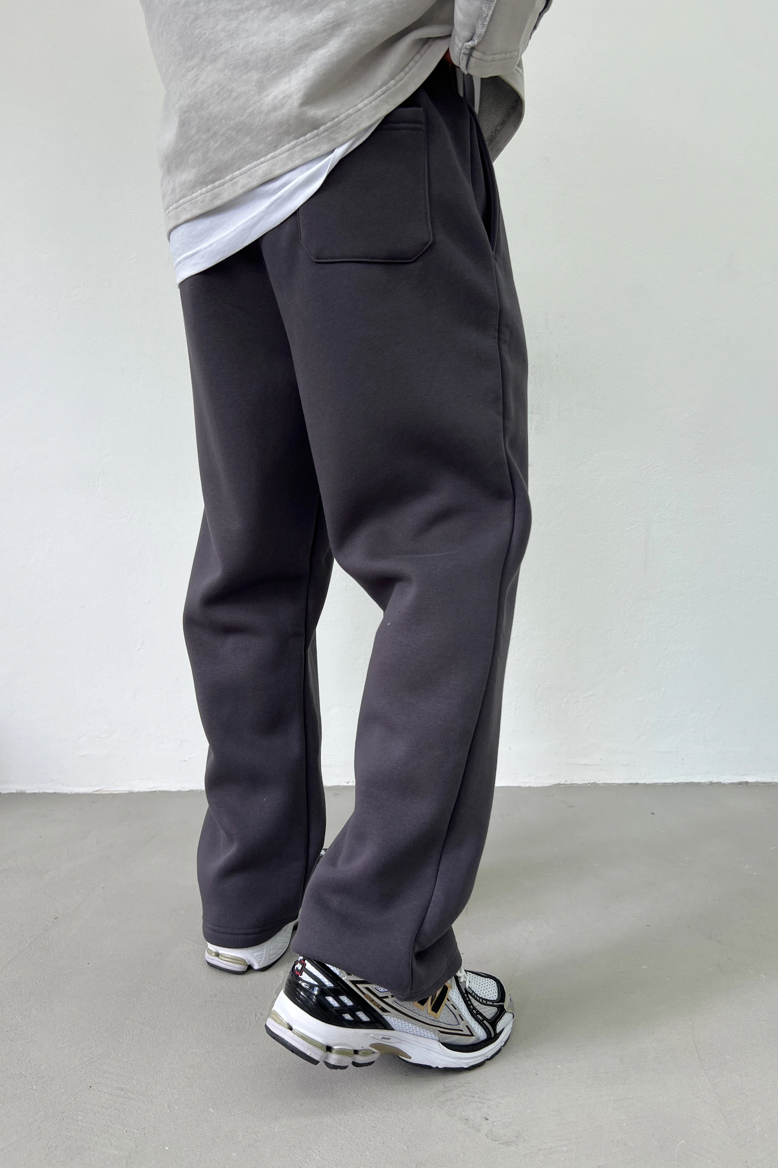 Enjeksiyon Baskılı Basic Baggy Eşofman 1045