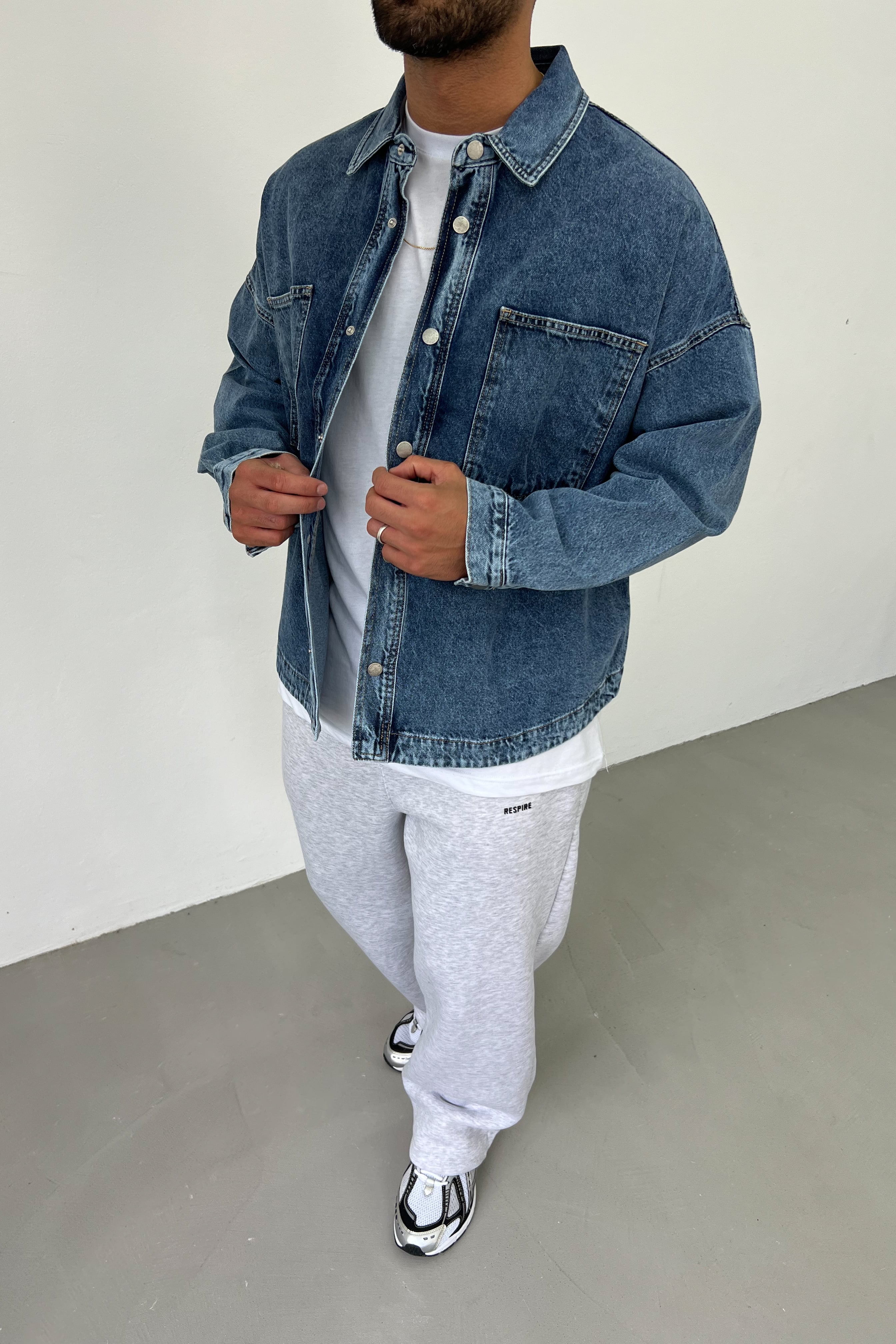 Oversize Kot Gömlek 60-04