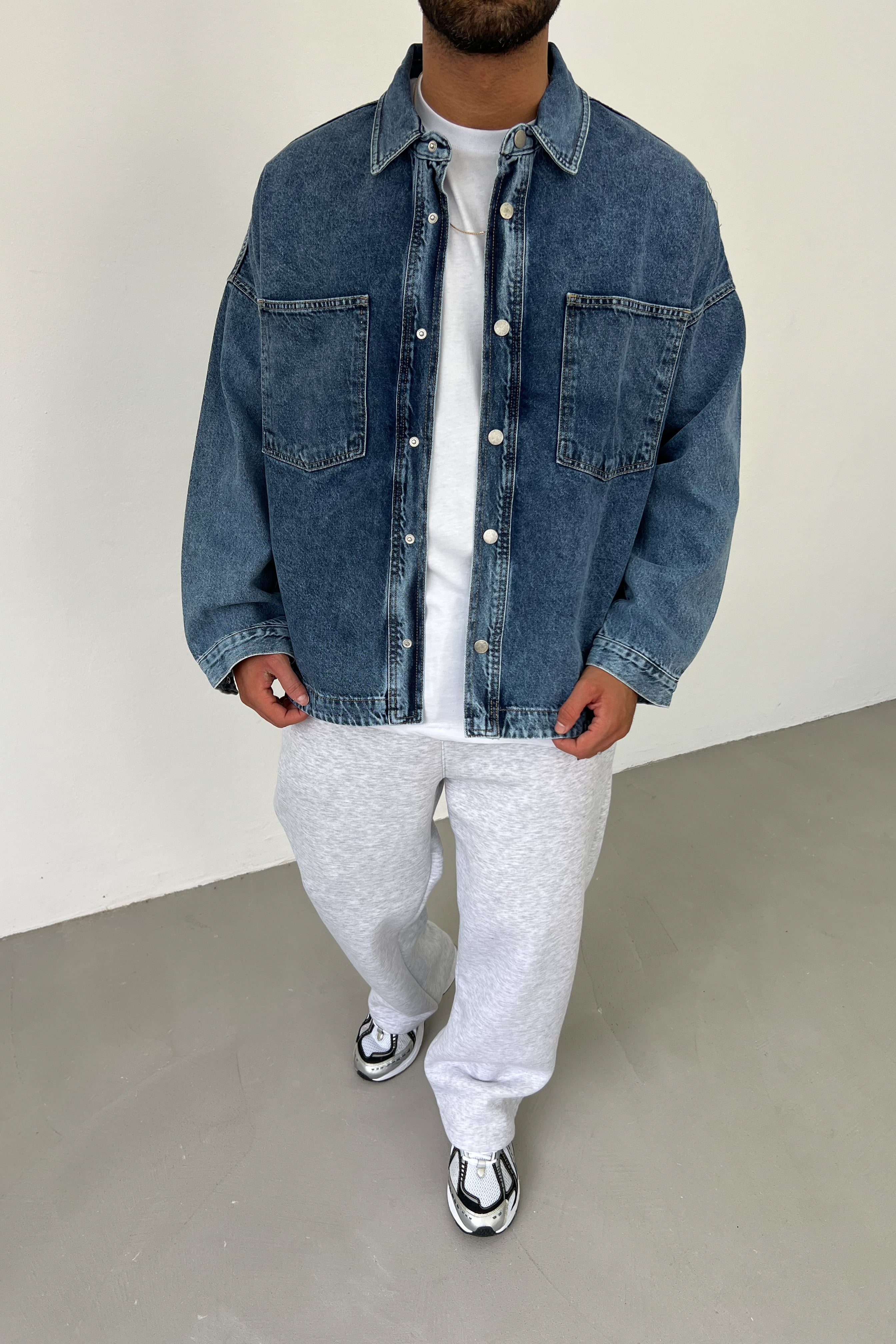 Oversize Kot Gömlek 60-04