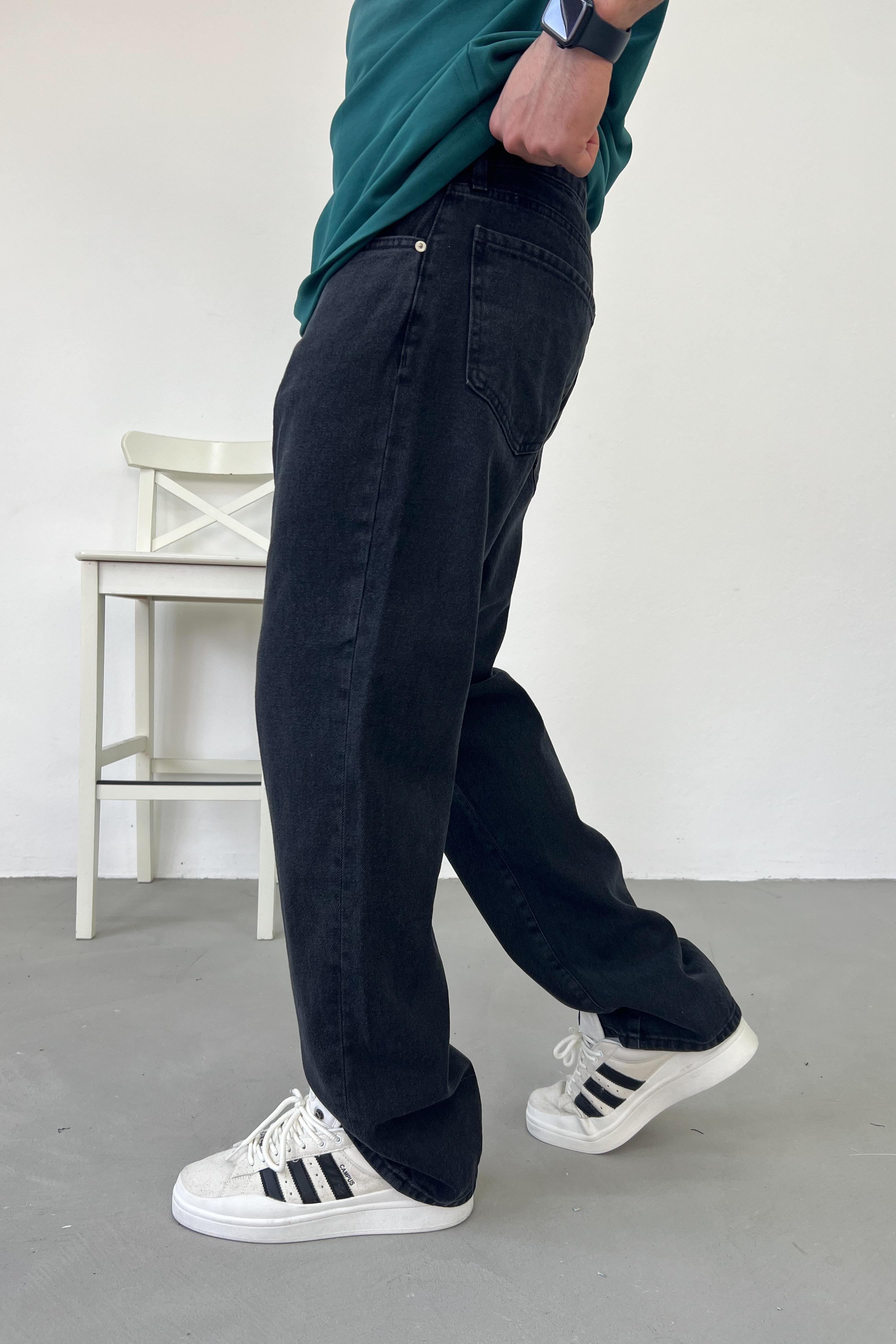 Füme Baggy Pantolon 16728-2