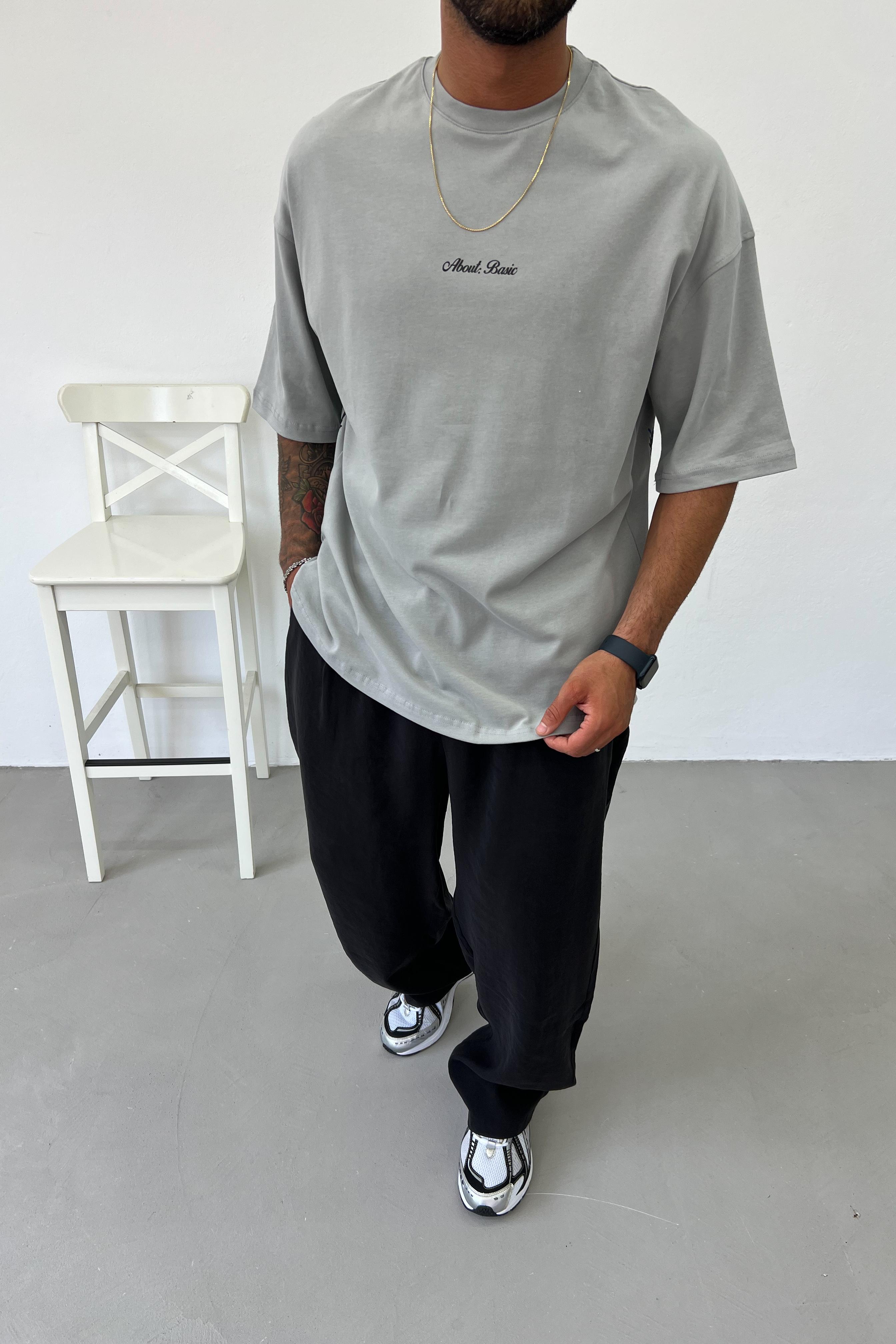 About Basic Baskılı Oversize Tshirt E70-160