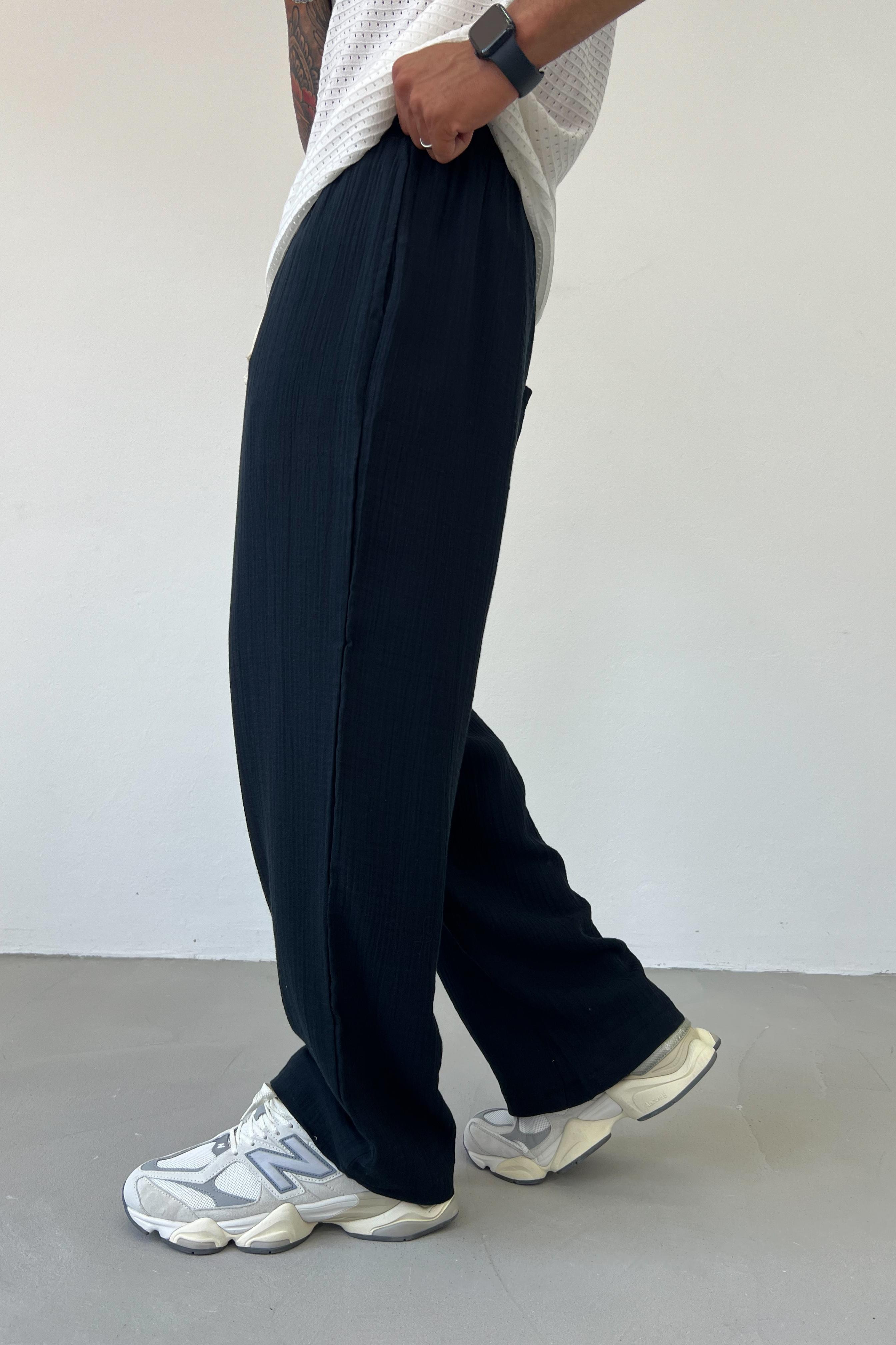 Müslin Kumaş Baggy Pantolon 40-25
