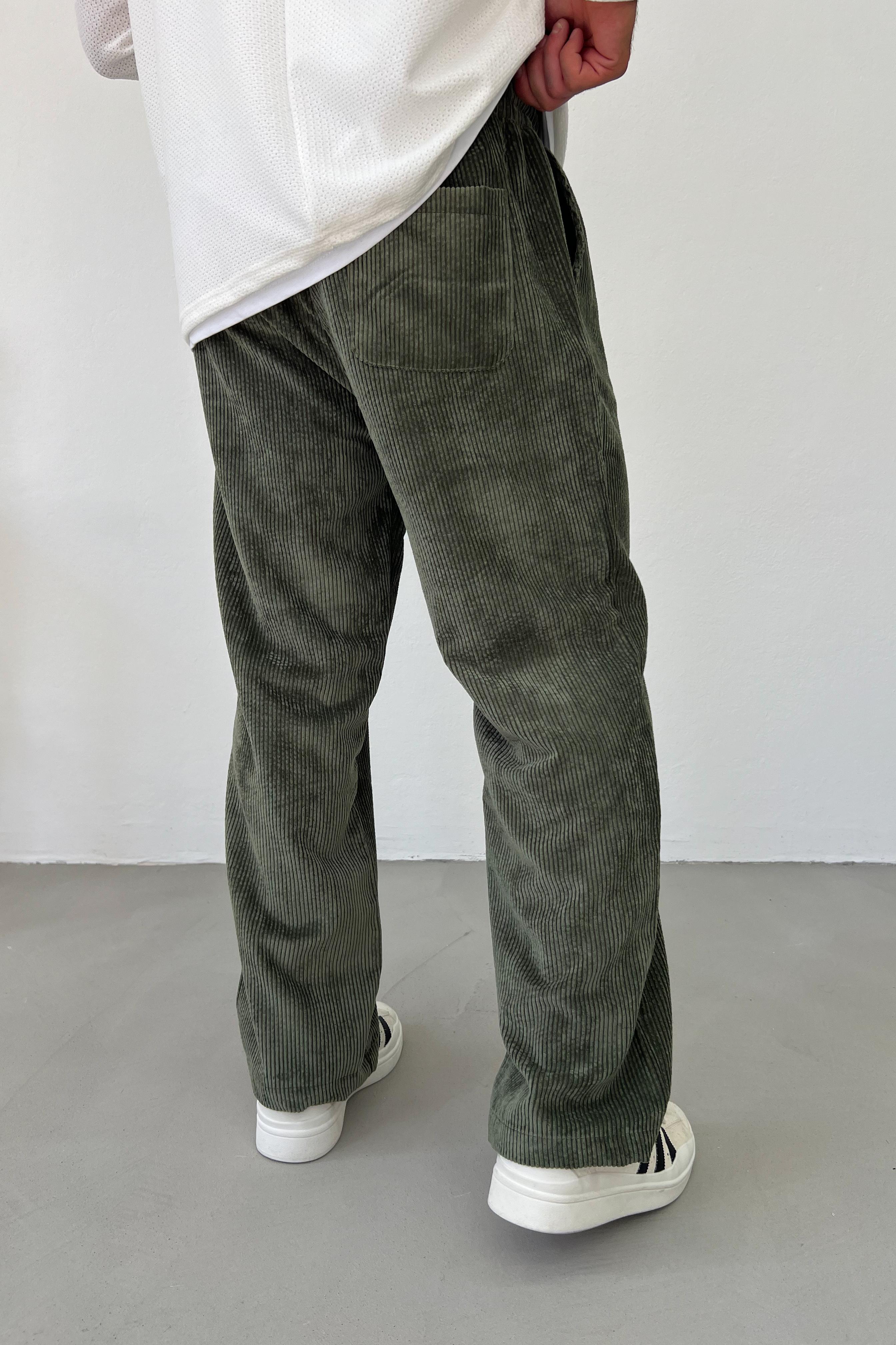 Kadife Baggy Pantolon 0013
