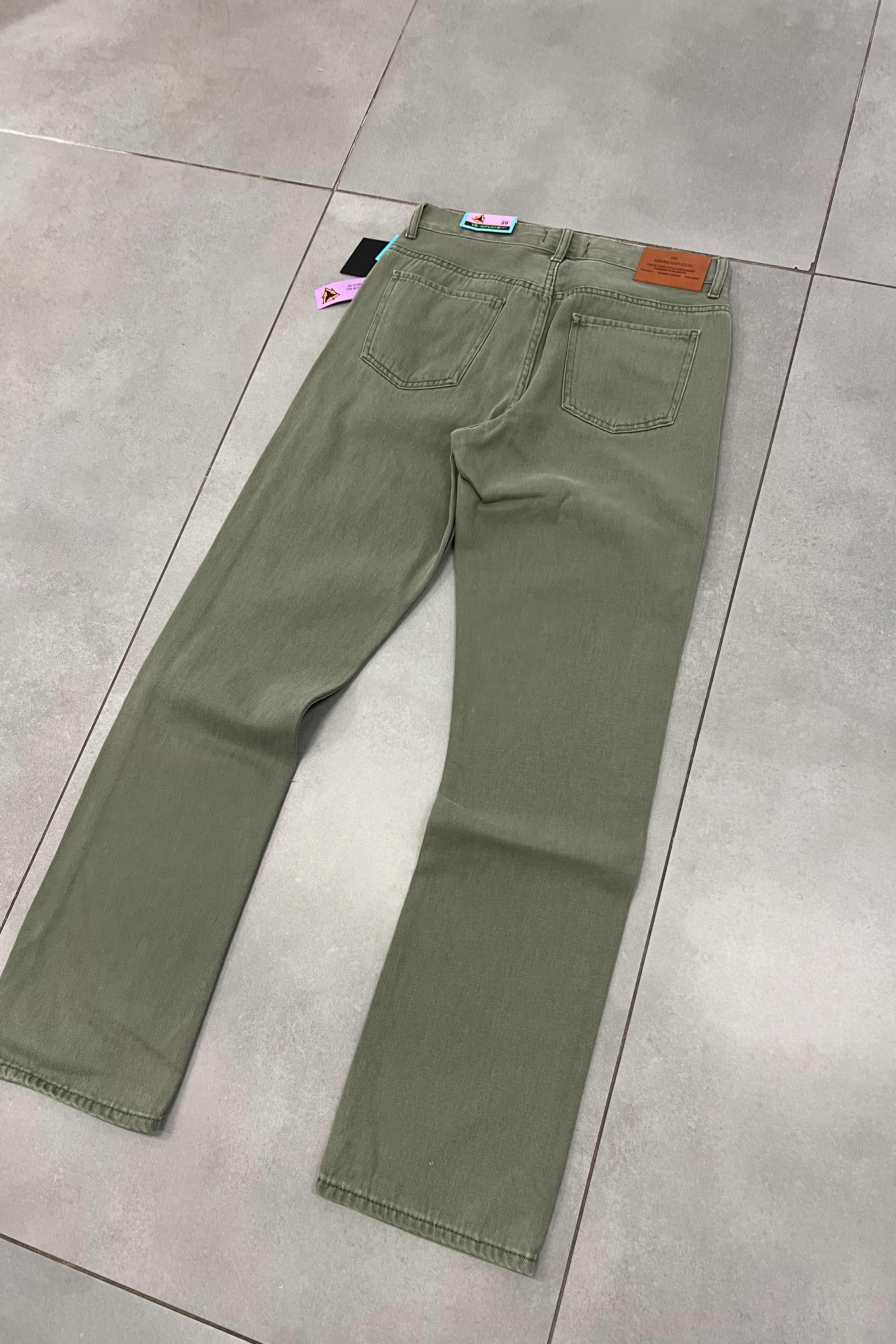 Yeşil Baggy Pantolon 6348